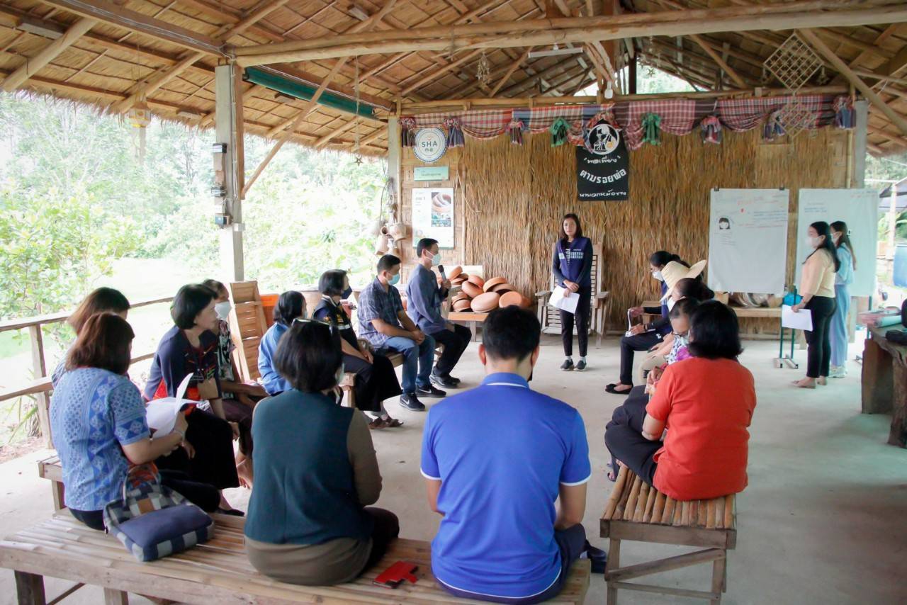 พช.น่าน ร่วมกับศูนย์ศึกษาและพัฒนาชุมชนลำปาง ดำเนินโครงการจัดการความรู้งานพัฒนาชุมชน ปี 2566 กิจกรรม KM สัญจร การจัดการความรู้ชุมชน