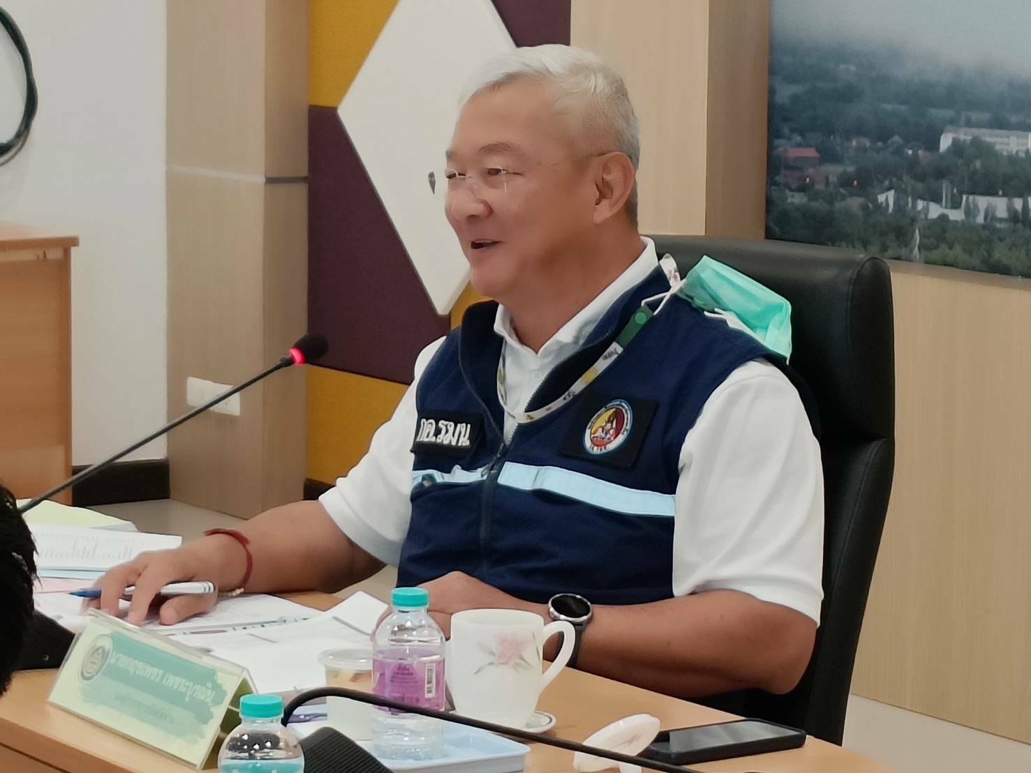 จังหวัดน่าน ดำเนินการนำเสนอผลการจัดเก็บและรับรองคุณภาพข้อมูล จปฐ. ระดับจังหวัด