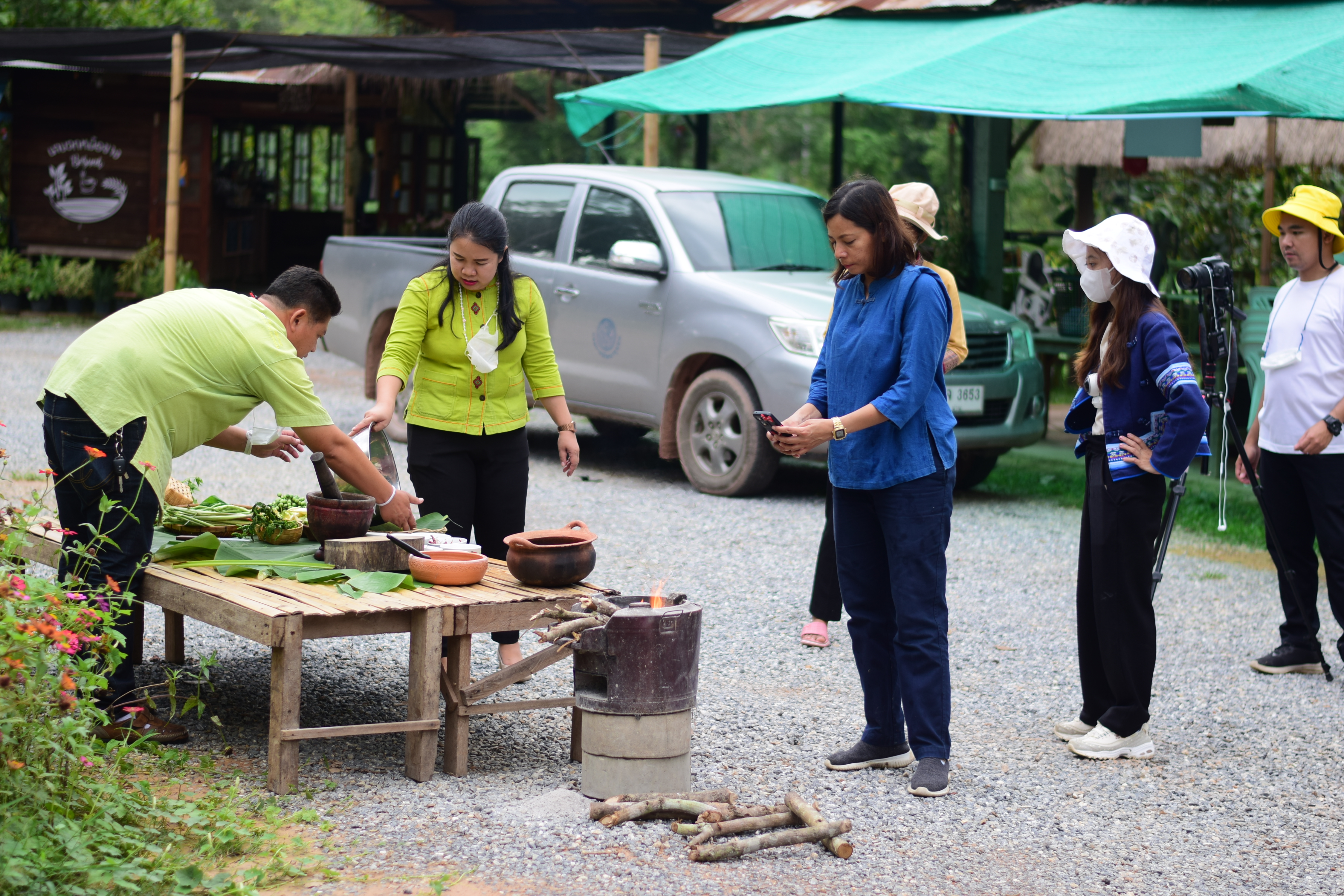 พช.น่าน ร่วมกับศูนย์ศึกษาและพัฒนาชุมชนลำปาง ดำเนินโครงการจัดการความรู้งานพัฒนาชุมชน ปี 2566 กิจกรรม KM สัญจร การจัดการความรู้ชุมชน