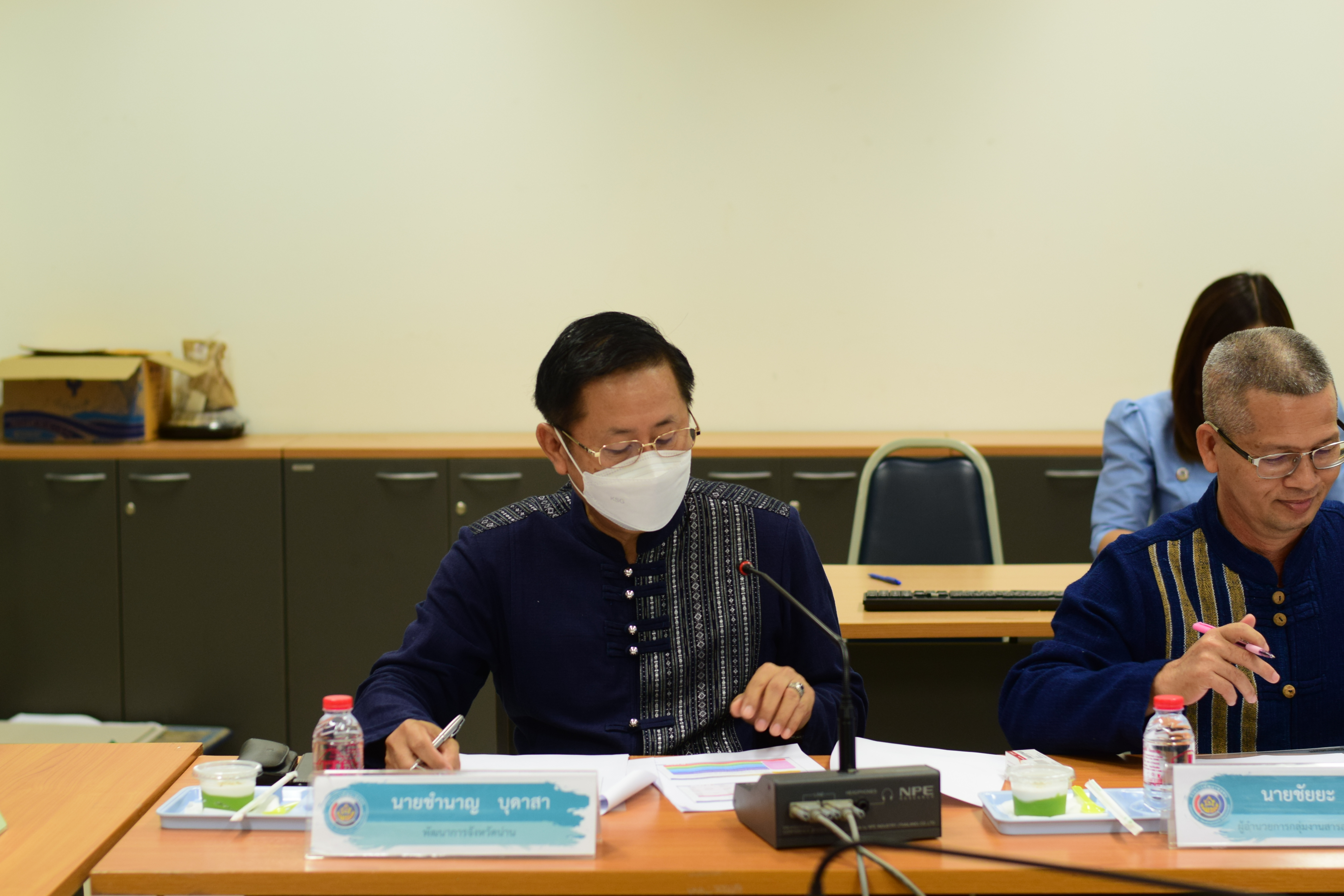 จังหวัดน่าน ประชุมคณะกรรมการดำเนินงานกองทุนพัฒนาคุณภาพชีวิต สร้างความมั่นคงในที่อยู่อาศัย “ซ่อมบ้านสร้างสุข แก้จนคนน่าน” ครั้งที่ 1/2566