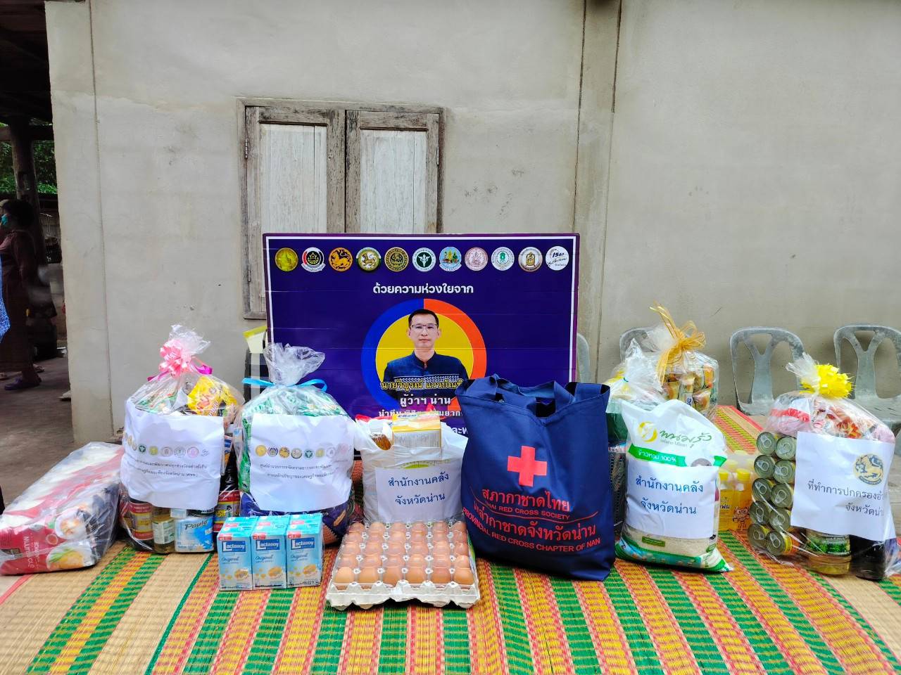 พช.น่าน : ผู้ว่าราชการจังหวัดน่าน เยี่ยมเยือนครัวเรือนยากจน ตามโครงการขจัดความยากจนและพัฒนาคนทุกช่วงวัยอย่างยั่งยืนด้วยหลักปรัชญาของเศรษฐกิจพอเพียง อำเภอเวียงสา จังหวัดน่าน