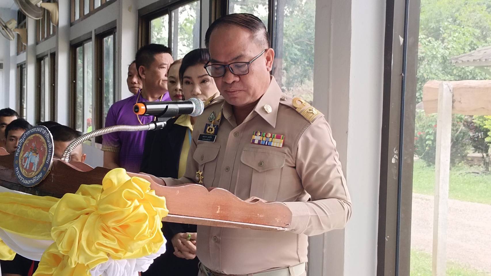 พช.น่าน ร่วมพิธีเปิดโครงการช่วยเหลือผู้เสพ ผู้ติดยาเสพติดของศูนย์ฟื้นฟูสภาพทางสังคมจังหวัด ประจำปีงบประมาณ พ.ศ. 2566เพิ่มเติม