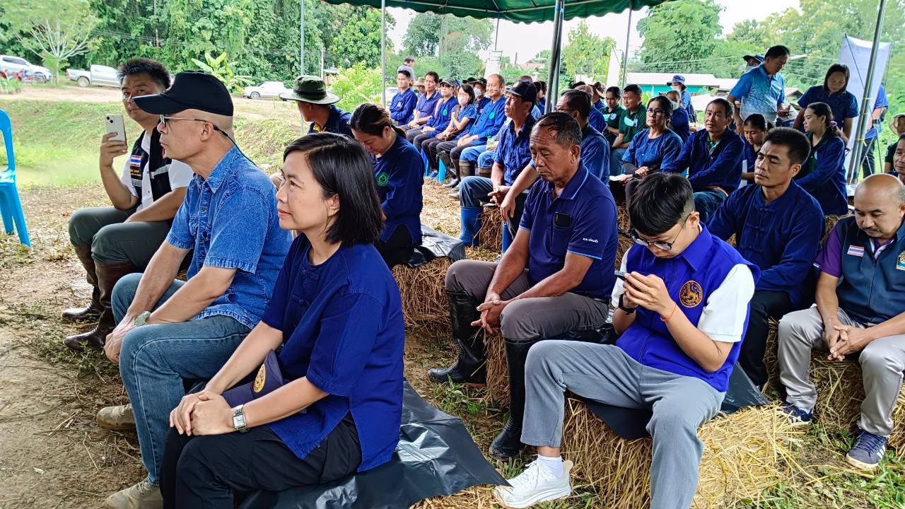 📣พช.น่าน : จัดกิจกรรมเอามื้อสามัคคี “พัฒนาพื้นที่ต้นแบบ รักษ์สิ่งแวดล้อม” ตามโครงการโคก หนอง นา วิถีน่าน พอเพียงสู่ความยั่งยืน ครั้งที่ 5/2566 พื้นที่ตำบลบ่อแก้ว อำเภอนาหมื่น จังหวัดน่าน