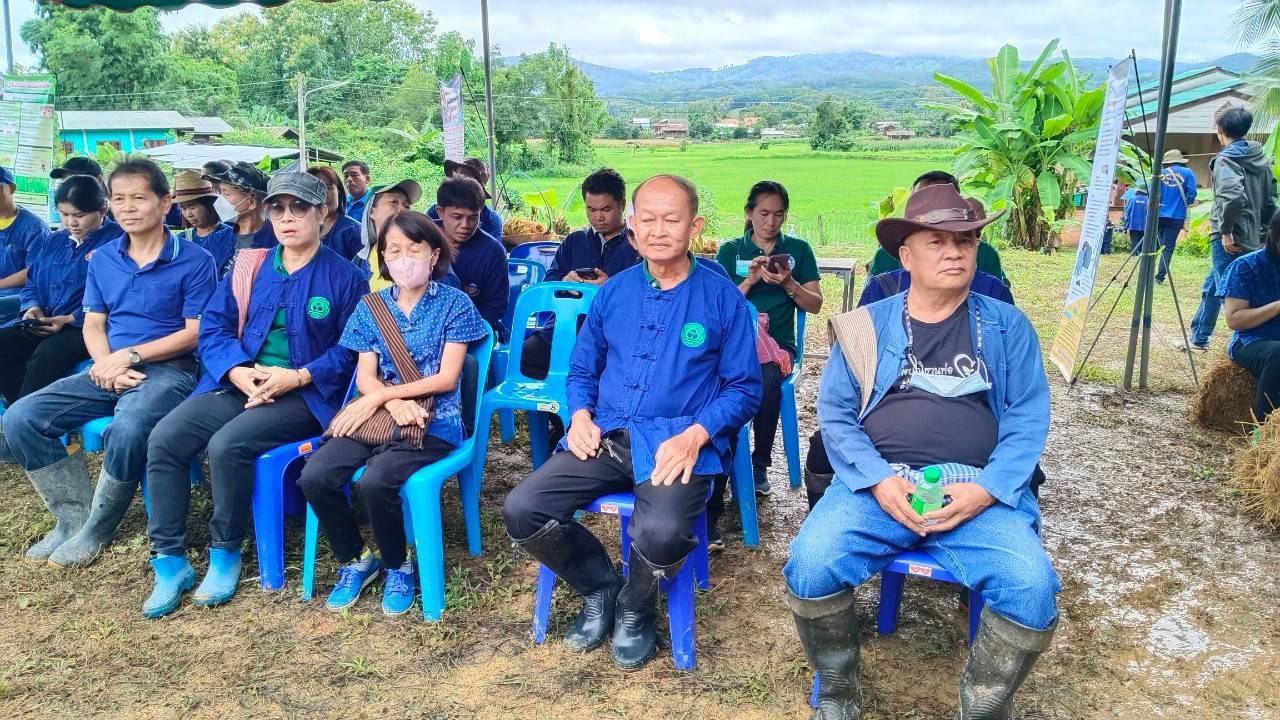 📣พช.น่าน : จัดกิจกรรมเอามื้อสามัคคี “พัฒนาพื้นที่ต้นแบบ รักษ์สิ่งแวดล้อม” ตามโครงการโคก หนอง นา วิถีน่าน พอเพียงสู่ความยั่งยืน ครั้งที่ 5/2566 พื้นที่ตำบลบ่อแก้ว อำเภอนาหมื่น จังหวัดน่าน
