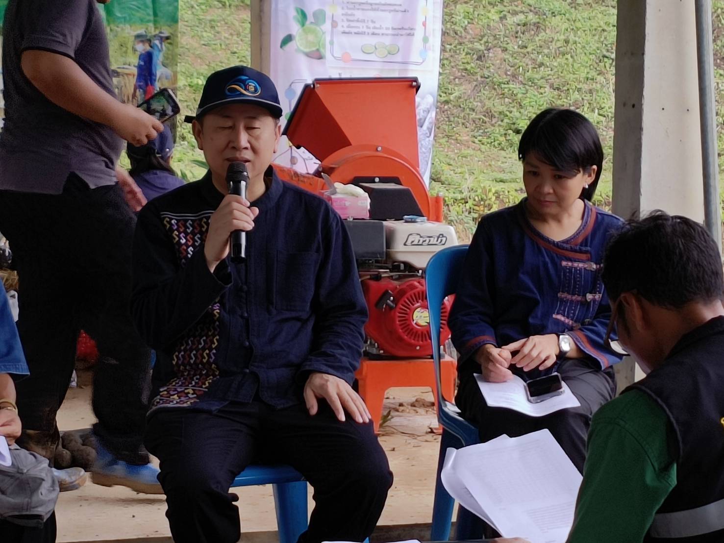 📣พช.น่าน : จัดกิจกรรมเอามื้อสามัคคี “พัฒนาพื้นที่ต้นแบบ รักษ์สิ่งแวดล้อม” ตามโครงการโคก หนอง นา วิถีน่าน พอเพียงสู่ความยั่งยืน ครั้งที่ 5/2566 พื้นที่ตำบลบ่อแก้ว อำเภอนาหมื่น จังหวัดน่าน