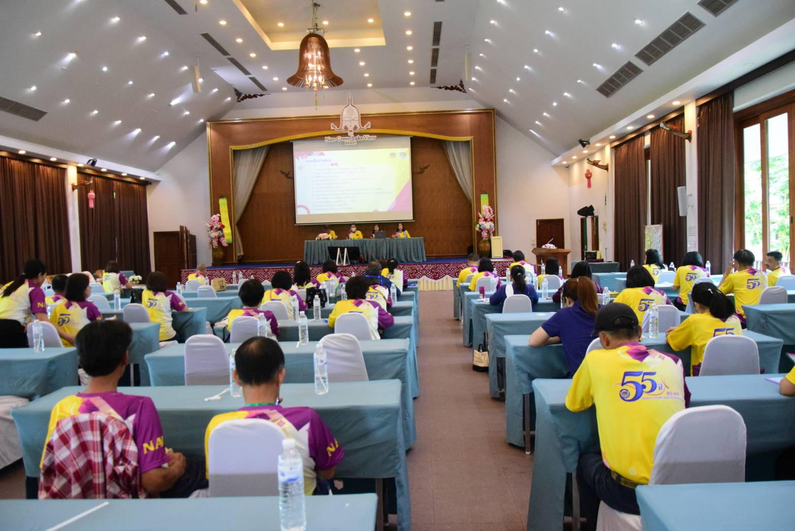 พช.น่าน : ดำเนินกิจกรรมเนื่องในวันคล้ายวันก่อตั้งกรมการพัฒนาชุมชน ครบรอบ 61 ปี และกิจกรรมส่งเสริมความสัมพันธ์ สอ.พช. ประจำปี 2566