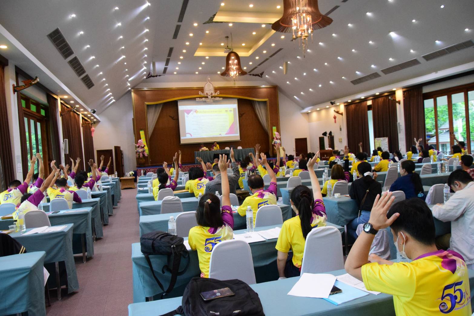 พช.น่าน : ดำเนินกิจกรรมเนื่องในวันคล้ายวันก่อตั้งกรมการพัฒนาชุมชน ครบรอบ 61 ปี และกิจกรรมส่งเสริมความสัมพันธ์ สอ.พช. ประจำปี 2566