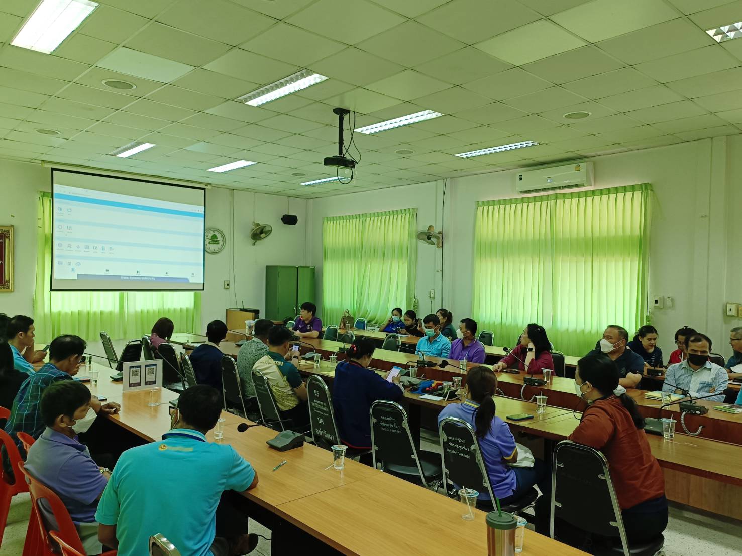 พช.น่าน ประชาสัมพันธ์การใช้งานแพลตฟอร์มบริการดิจิทัล Click ชุมชน