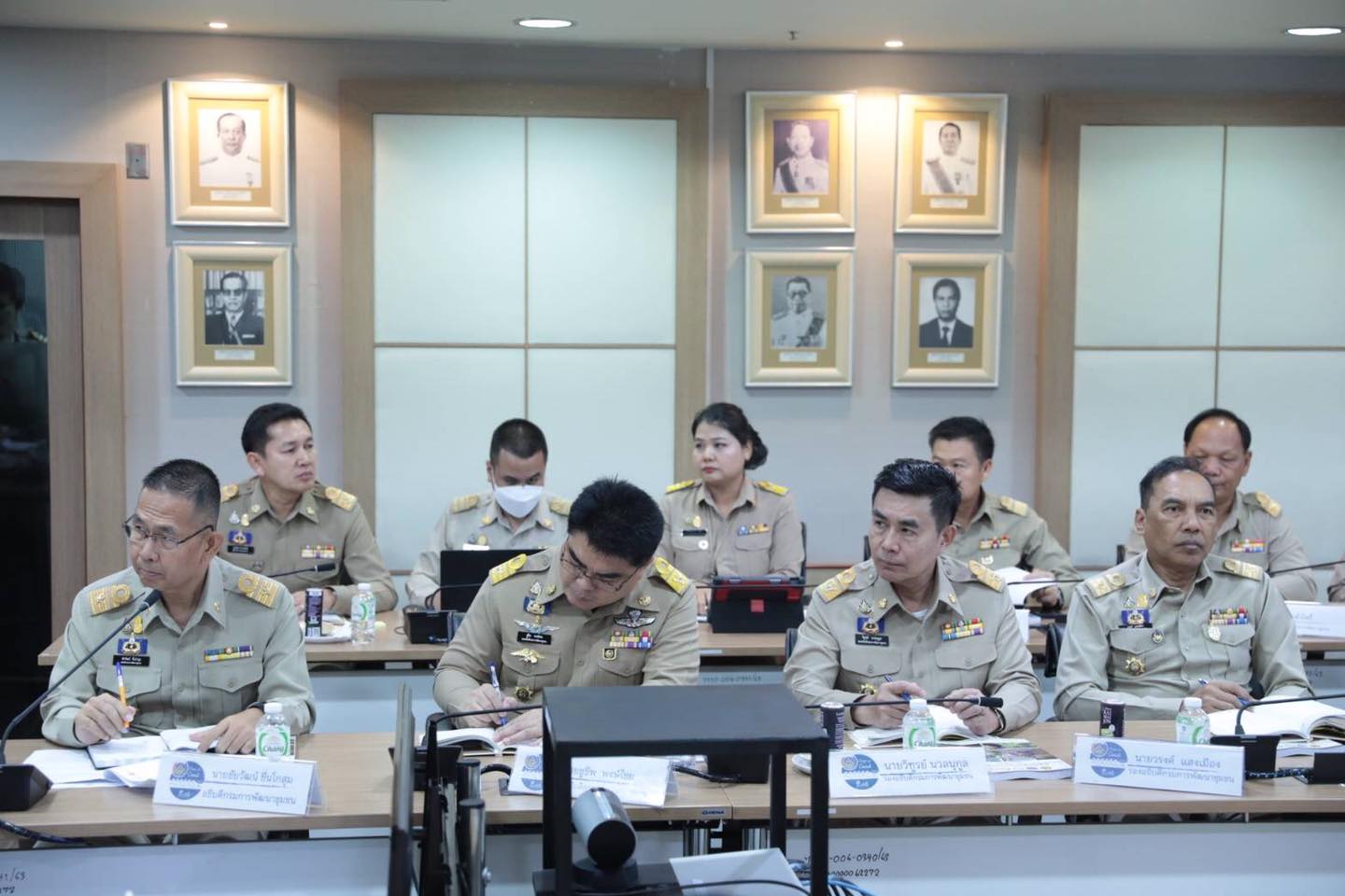 พช.น่าน ร่วมประชุม​รับมอบนโยบาย​และแนวทางการดำเนินงานของรัฐมนตรี​ว่าการ​กระทรวง​มหาดไทย​ ผ่านระบบวีดิทัศน์​ทางไกล (Video Conference)​