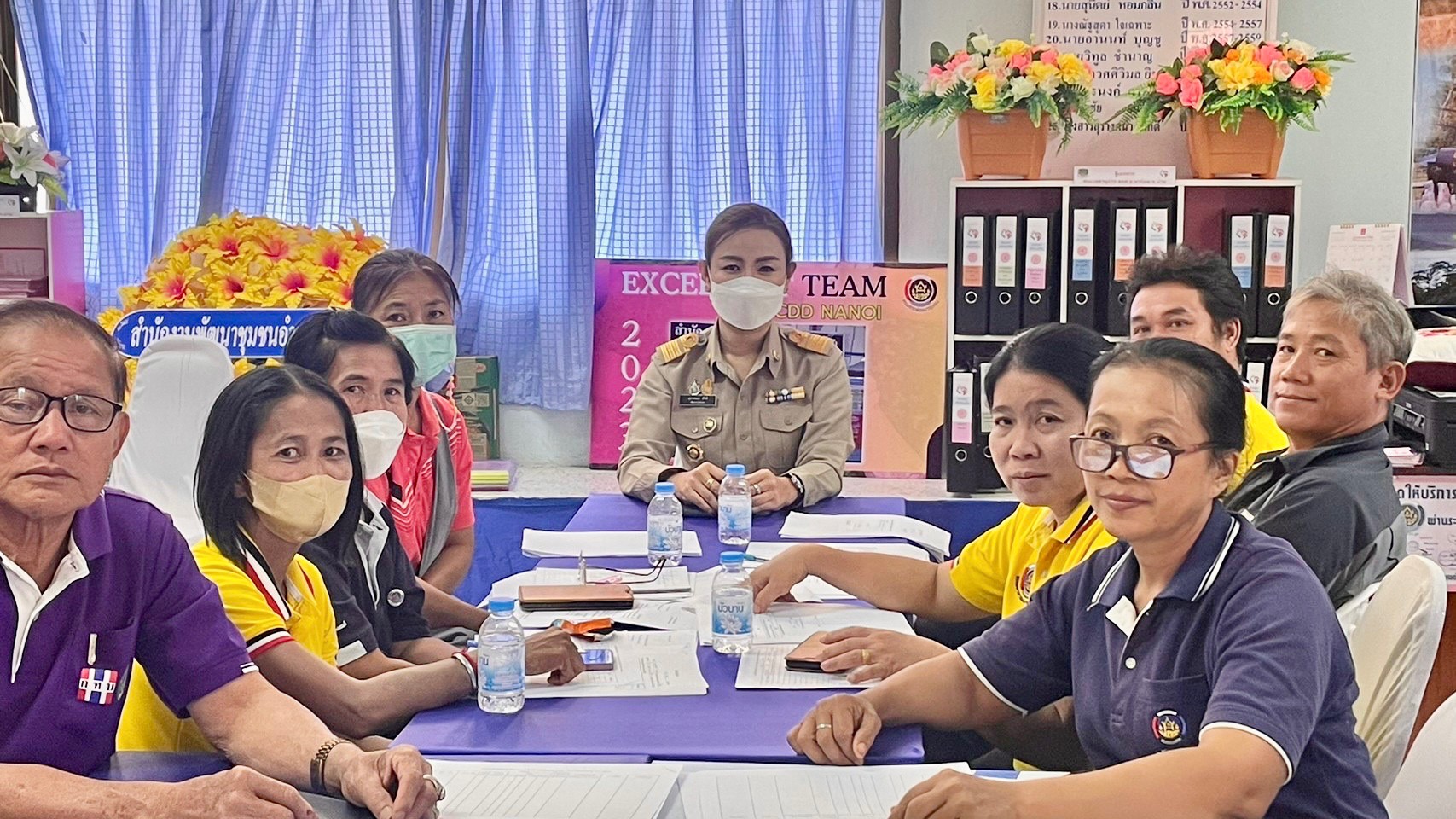 พช.น่าน ร่วมประชุม​รับมอบนโยบาย​และแนวทางการดำเนินงานของรัฐมนตรี​ว่าการ​กระทรวง​มหาดไทย​ ผ่านระบบวีดิทัศน์​ทางไกล (Video Conference)​