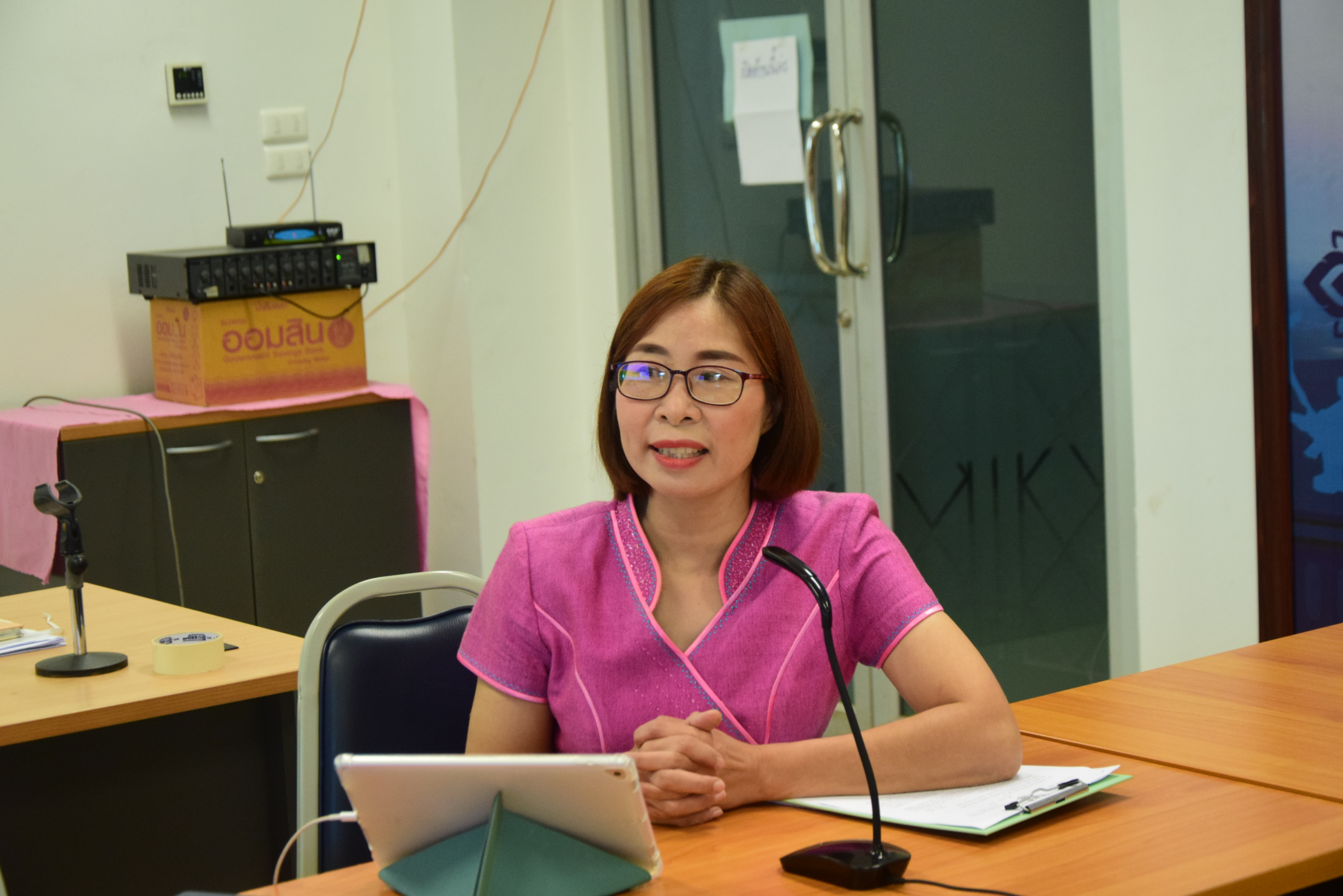 พช.น่าน ฝึกอบรมก่อนปฏิบัติงานอาสาพัฒนา (อสพ.) รุ่นที่ 75 ผ่านระบบการประชุมออนไลน์ Webex Meeting