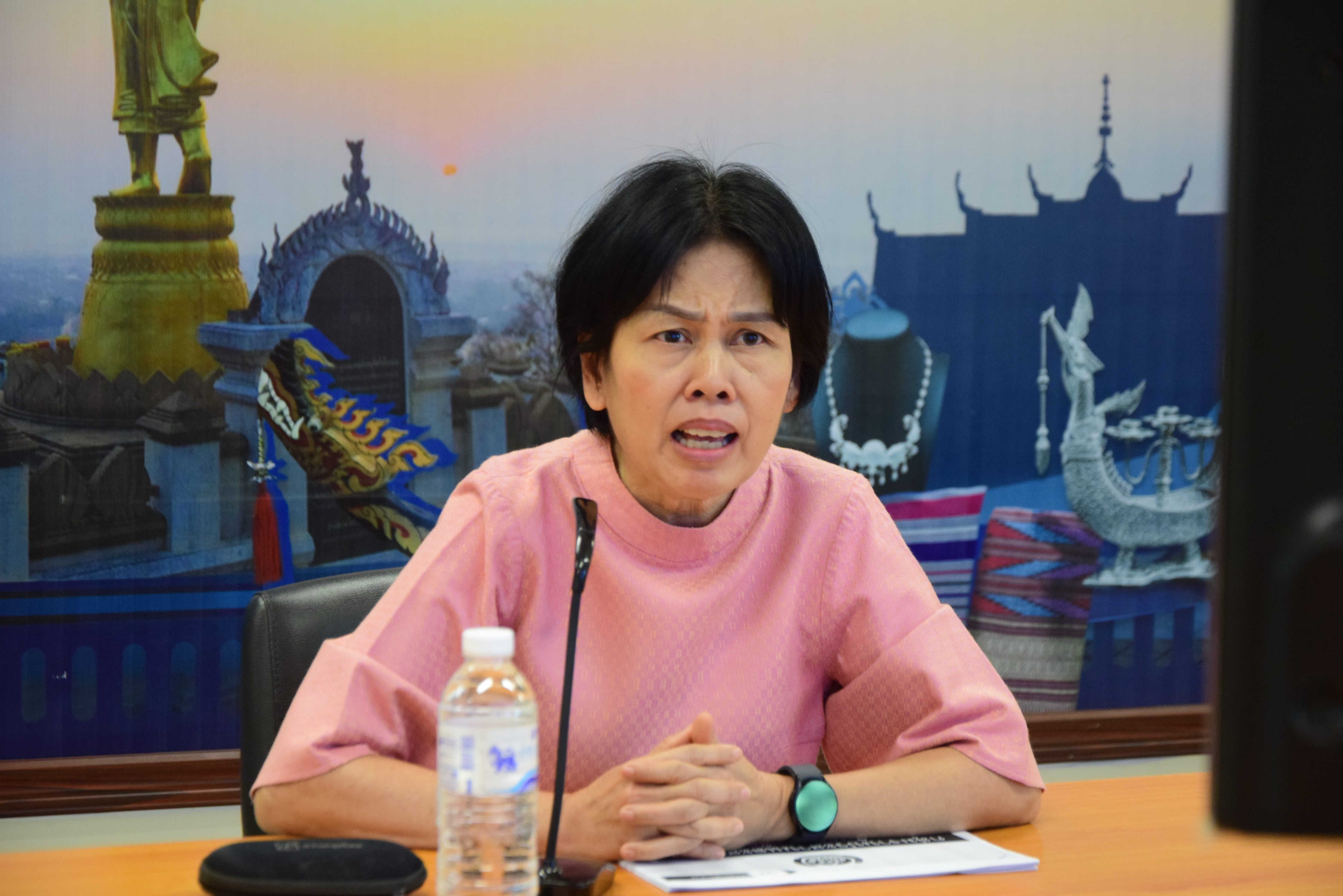 พช.น่าน ฝึกอบรมก่อนปฏิบัติงานอาสาพัฒนา (อสพ.) รุ่นที่ 75 ผ่านระบบการประชุมออนไลน์ Webex Meeting