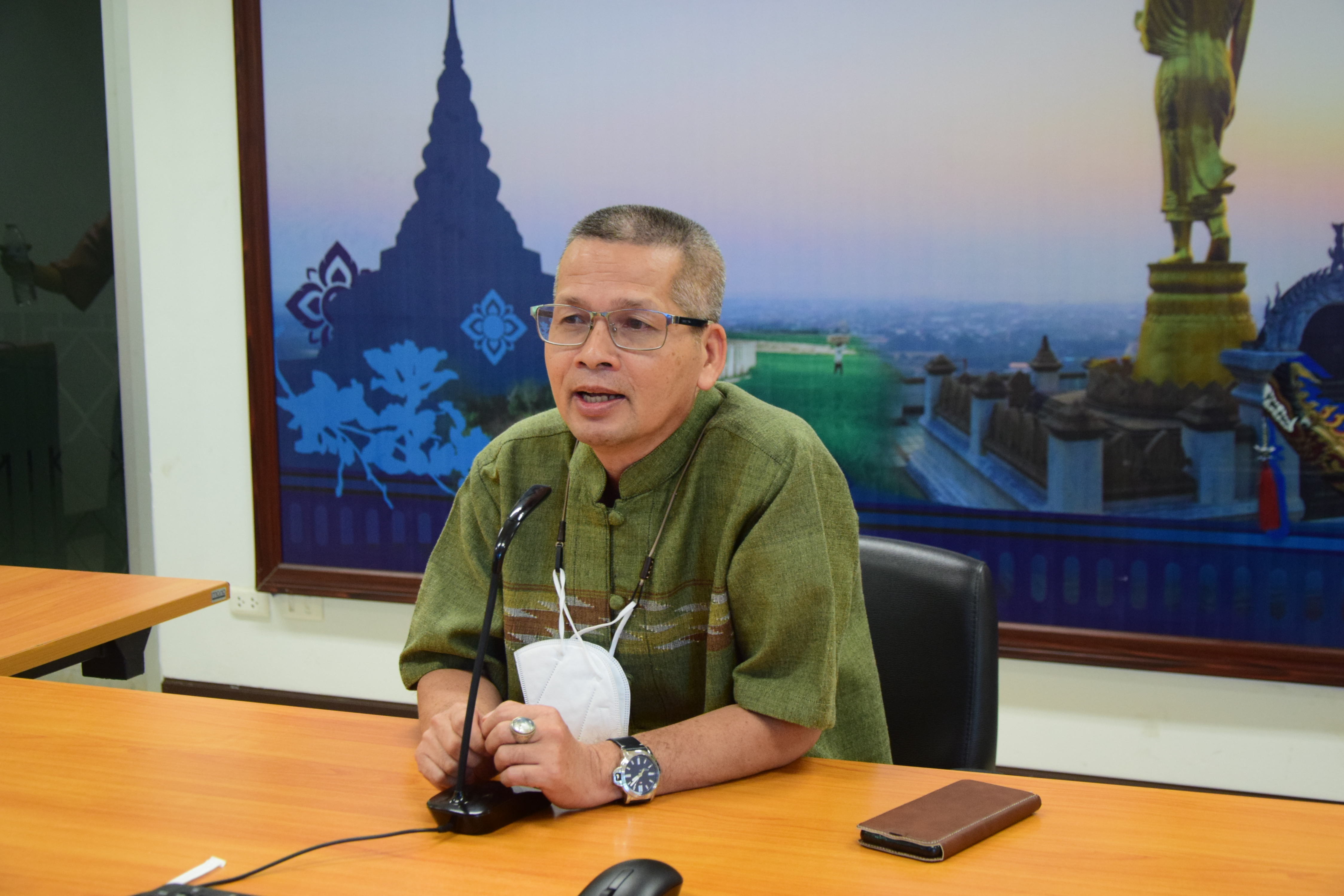 พช.น่าน ฝึกอบรมก่อนปฏิบัติงานอาสาพัฒนา (อสพ.) รุ่นที่ 75 ผ่านระบบการประชุมออนไลน์ Webex Meeting