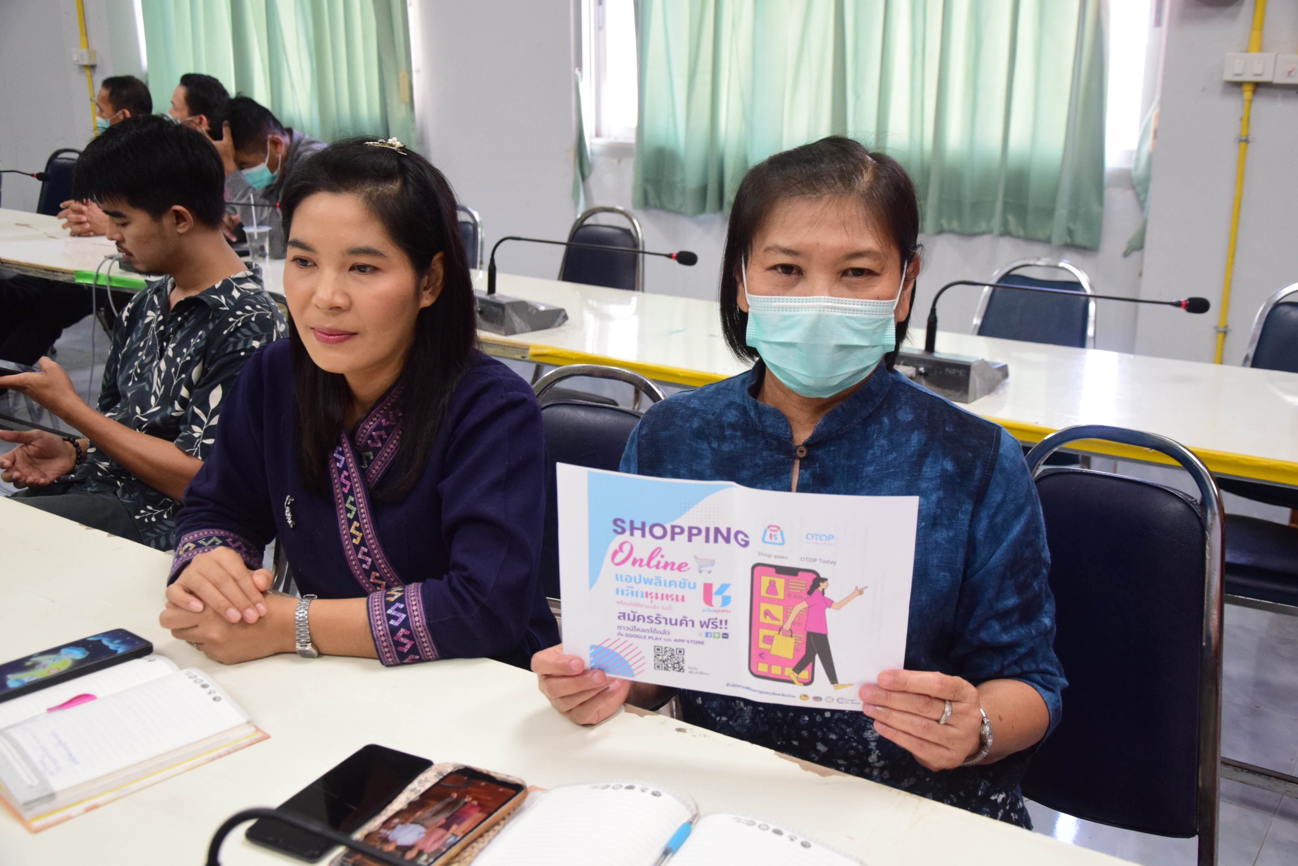 พช.น่าน ประชาสัมพันธ์การใช้งานแพลตฟอร์มบริการดิจิทัล Click ชุมชน