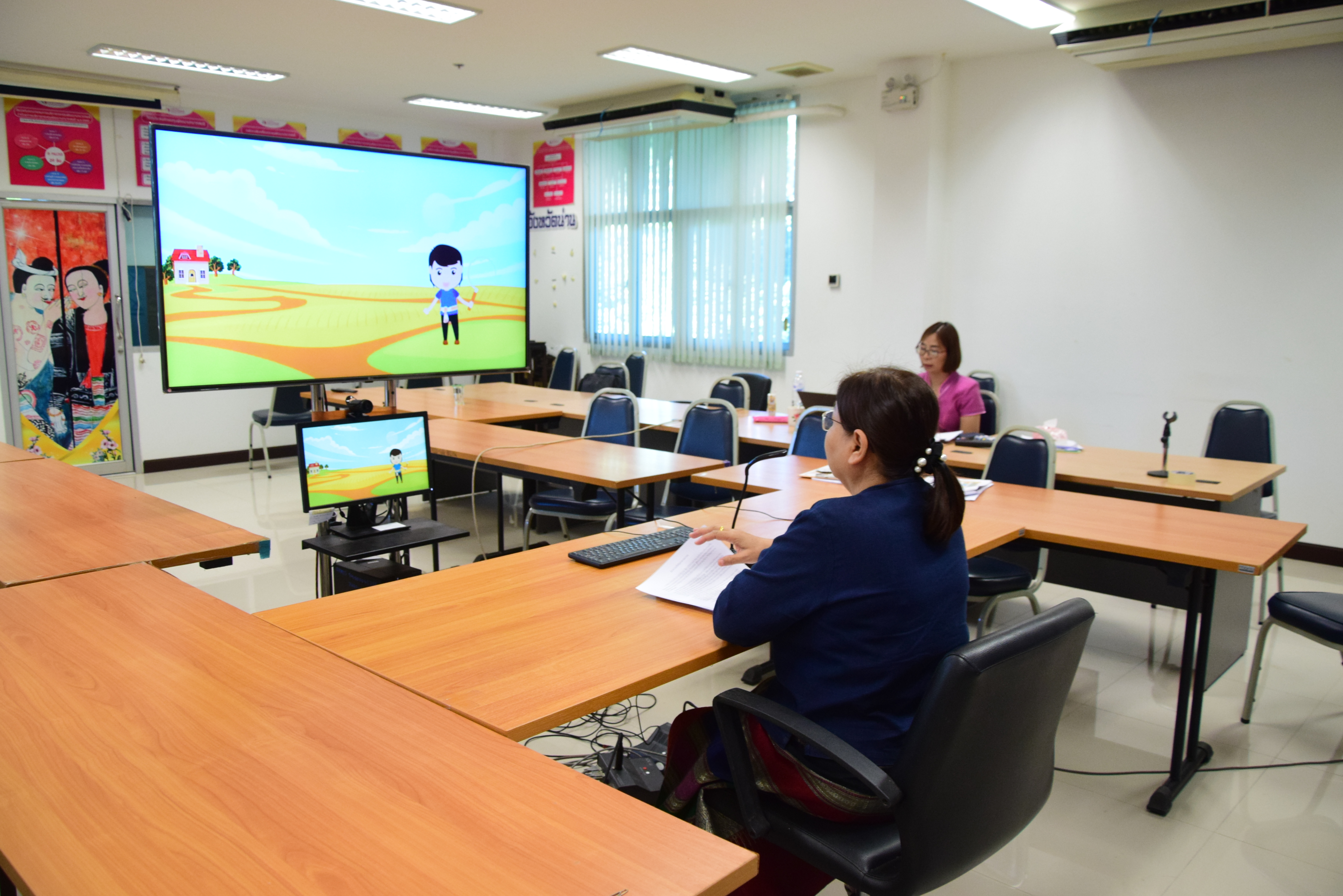 พช.น่าน ฝึกอบรมก่อนปฏิบัติงานอาสาพัฒนา (อสพ.) รุ่นที่ 75 ผ่านระบบการประชุมออนไลน์ Webex Meeting