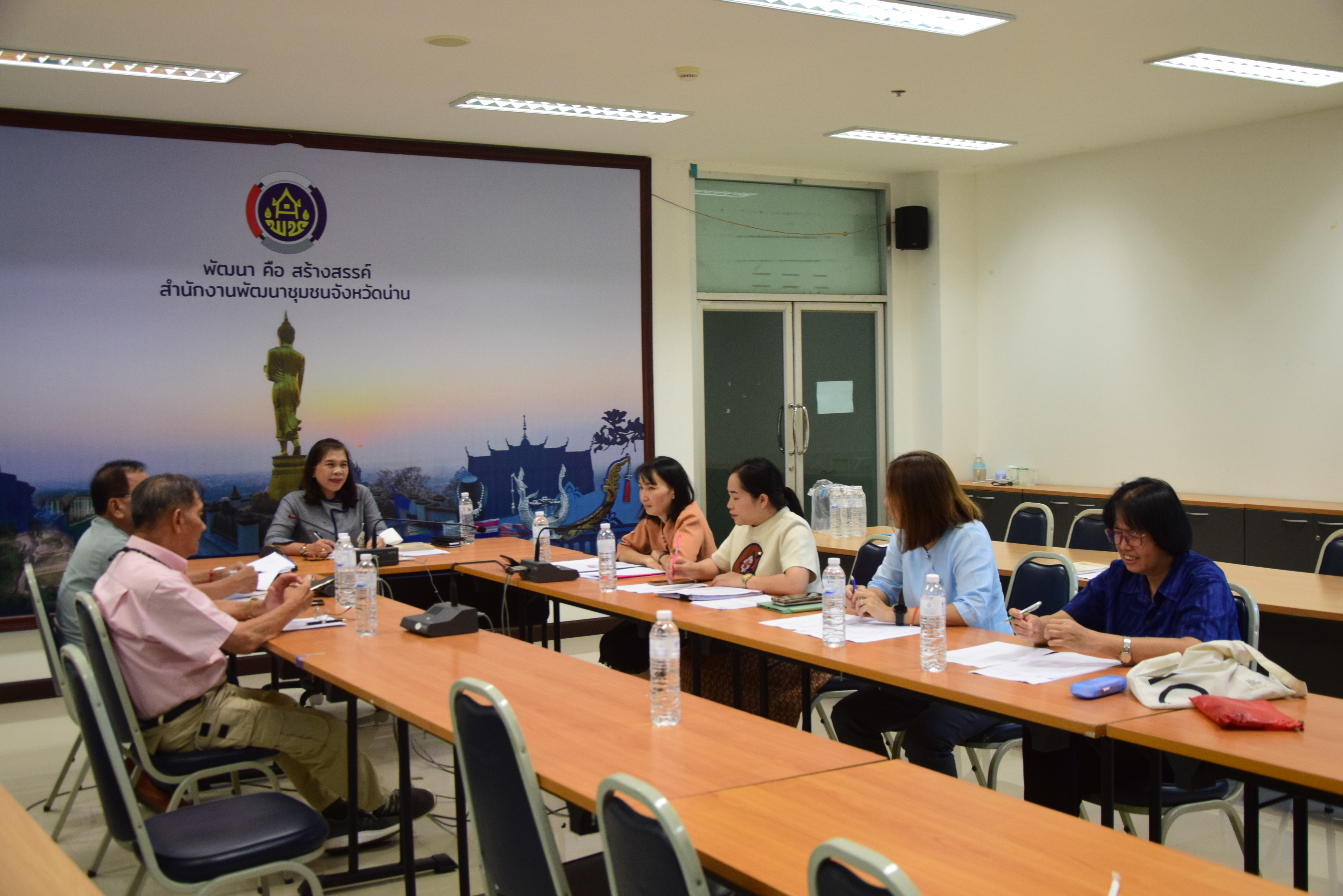 พช.น่าน ประชุมคณะกรรมการกลุ่มสะสมทรัพย์พัฒนาชุมชนจังหวัดน่าน ครั้งที่ 3/2566