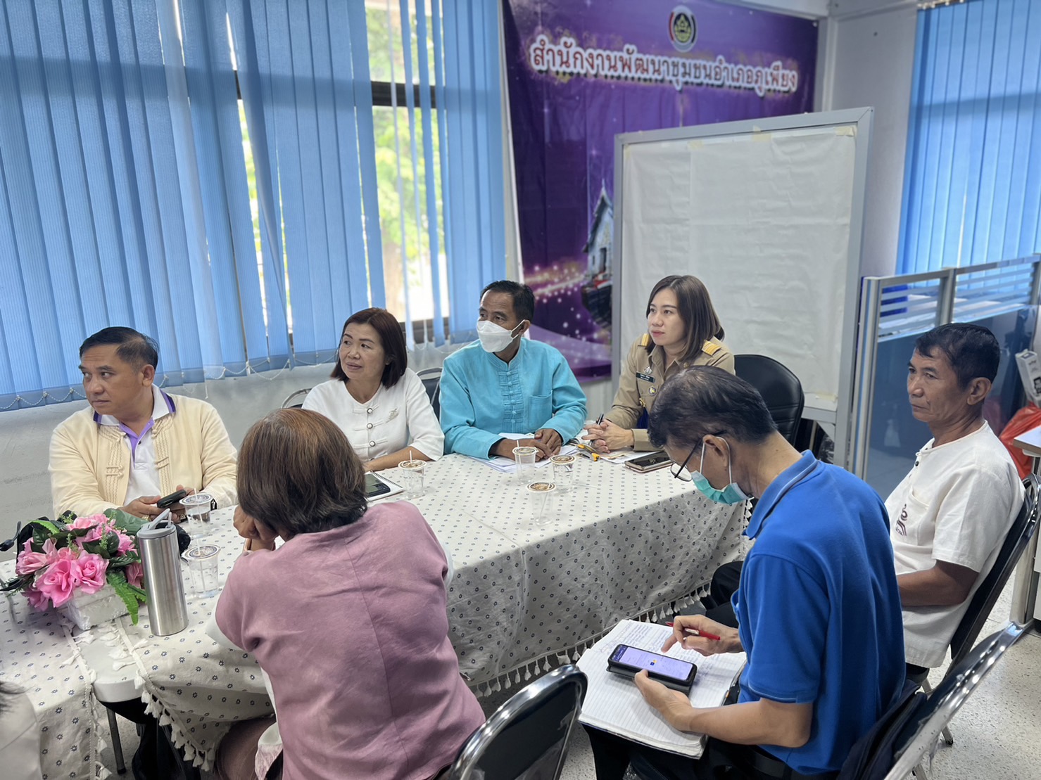 พช.น่าน ร่วมประชุม​รับมอบนโยบาย​และแนวทางการดำเนินงานของรัฐมนตรี​ว่าการ​กระทรวง​มหาดไทย​ ผ่านระบบวีดิทัศน์​ทางไกล (Video Conference)​