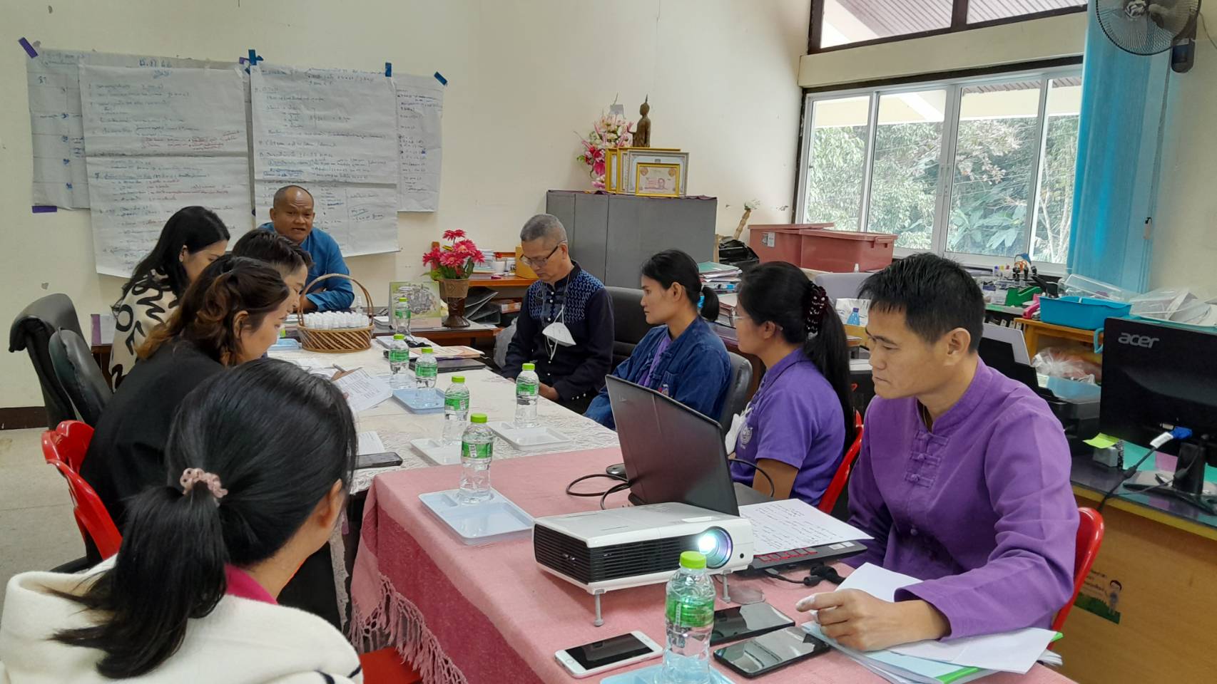 พช.น่าน ร่วมตรวจติดตามการจัดเก็บข้อมูลประเมินความคุ้มค่าในการปฏิบัติภารกิจภาครัฐในพื้นที่อำเภอบ่อเกลือ