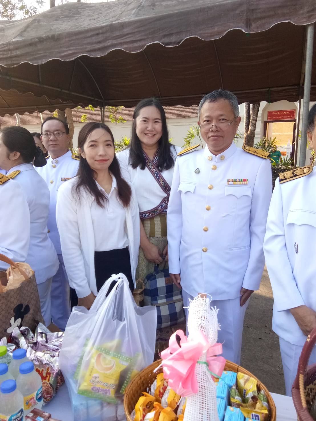 พช.น่าน ร่วมพิธี สวดพระพุทธมนต์และพิธีทำบุญตักบาตรถวายพระราชกุศลเนื่องในวันพ่อขุนรามคำแหงมหาราช ปี 2567