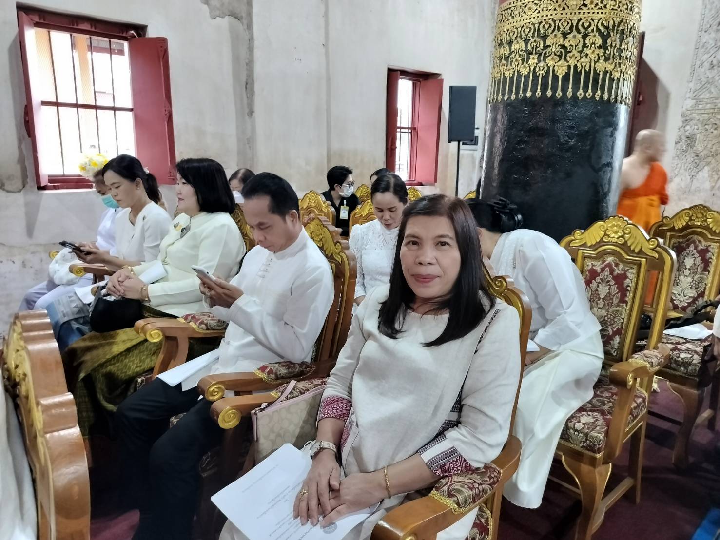 พช.น่านร่วมพิธีเจริญพระพุทธมนต์เฉลิมพระเกียรติถวายพระพรชัยมงคล แด่พระบาทสมเด็จ พระเจ้าอยู่หัว เนื่องในโอกาสวันเฉลิมพระชนมพรรษา 6 รอบ 28 กรกฎาคม 2567