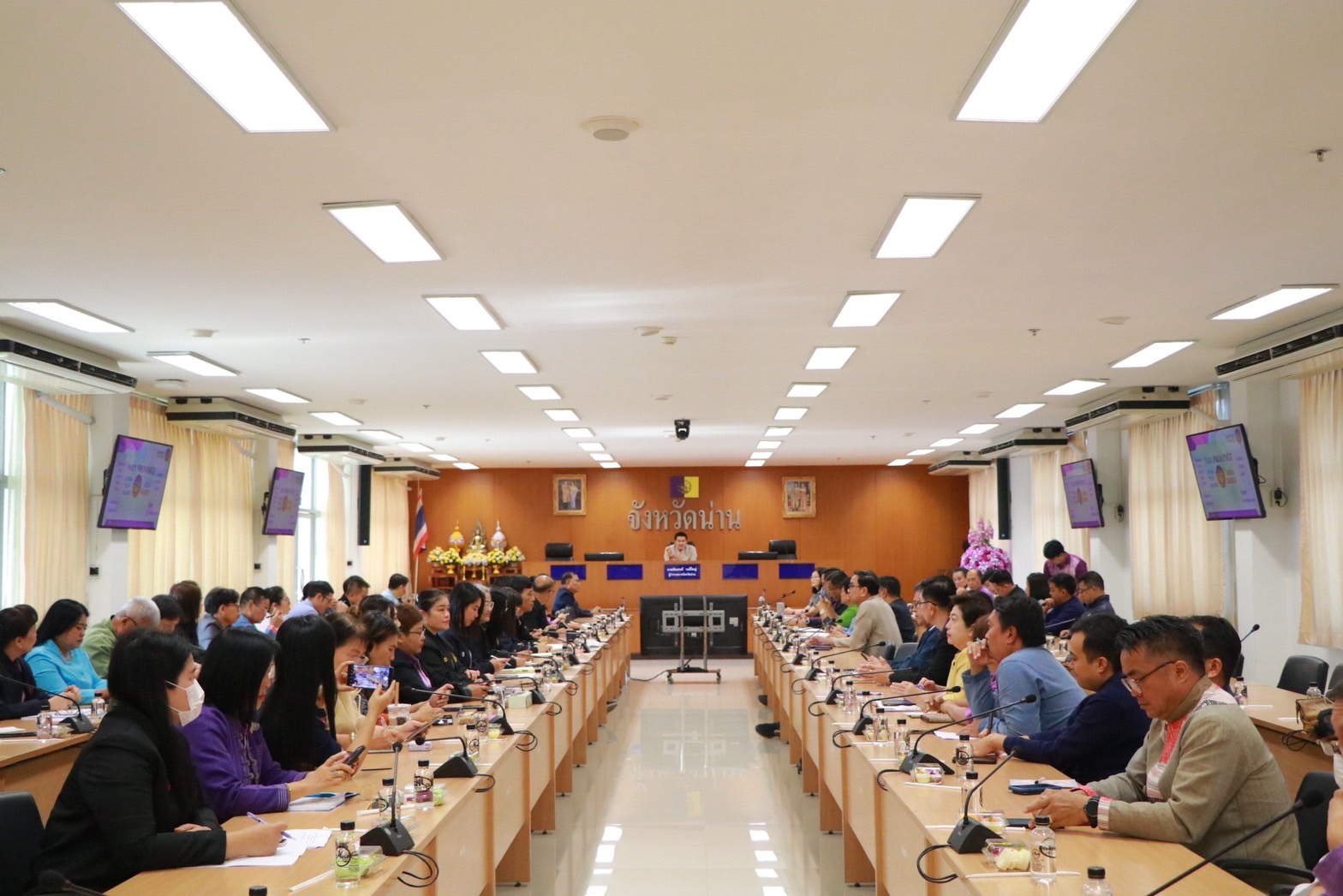 พช.น่าน ร่วมรับมอบนโยบาย จากผู้ว่าราชการจังหวัดน่าน