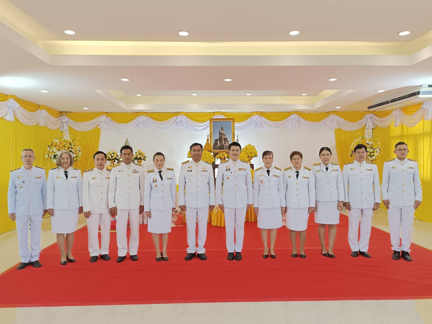 พช.น่าน ร่วมพิธีวันยุทธหัตถีสมเด็จพระนเรศวรมหาราช เพื่อแสดงความจงรักภักดีและน้อมรำลึกถึงพระมหากรุณาธิคุณของสมเด็จพระนเรศวรมหาราช