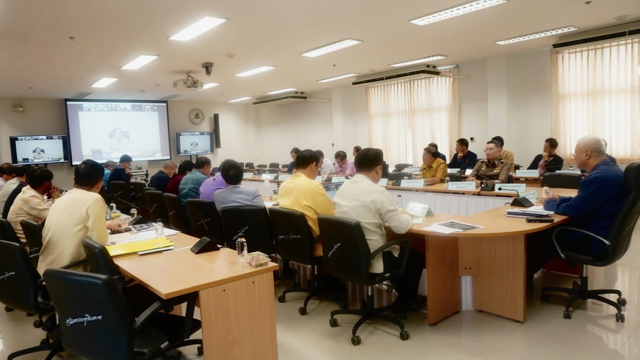 พช.น่าน ร่วมประชุมมอบนโยบายในการดำเนินการกำกับและติดตามการปฏิบัติราชการในภูมิภาค ของรองนายกรัฐมนตรี และรัฐมนตรีว่าการกระทรวงมหาดไทย