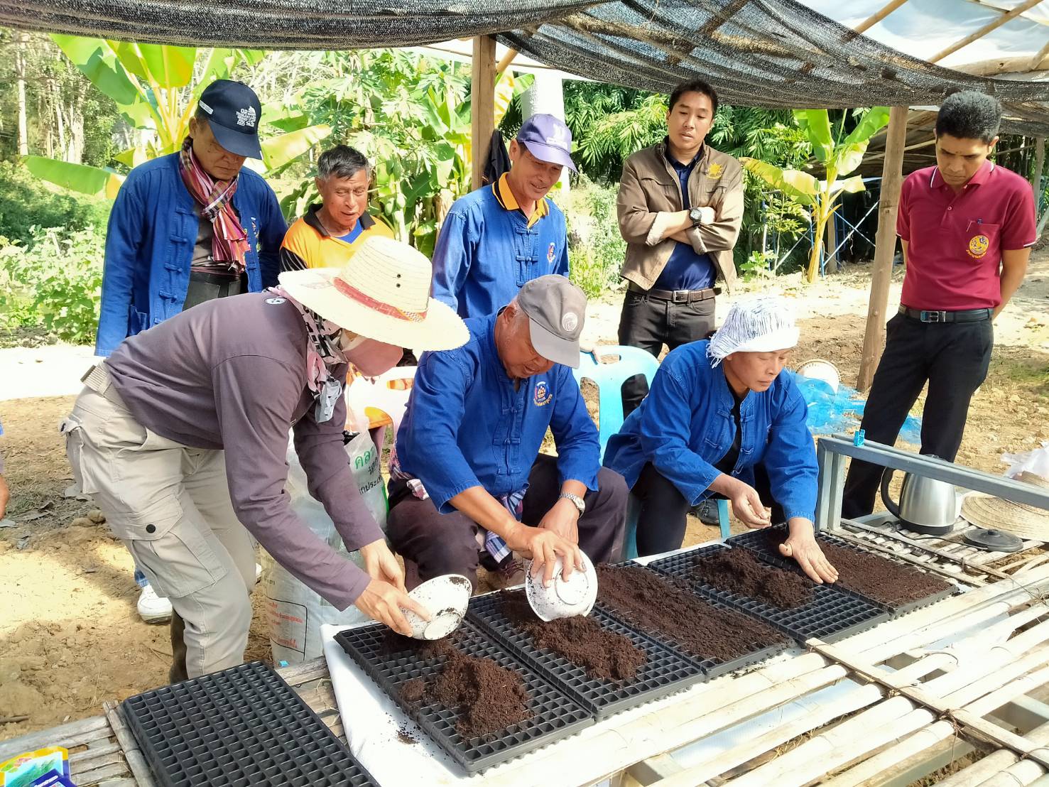 พช.น่าน จัดกิจกรรมสนับสนุนการขับเคลื่อนกิจกรรมศูนย์เรียนรู้การพัฒนาคุณภาพชีวิตตามหลักทฤษฎีใหม่ประยุกต์สู่ “โคก หนอง นา โมเดล”