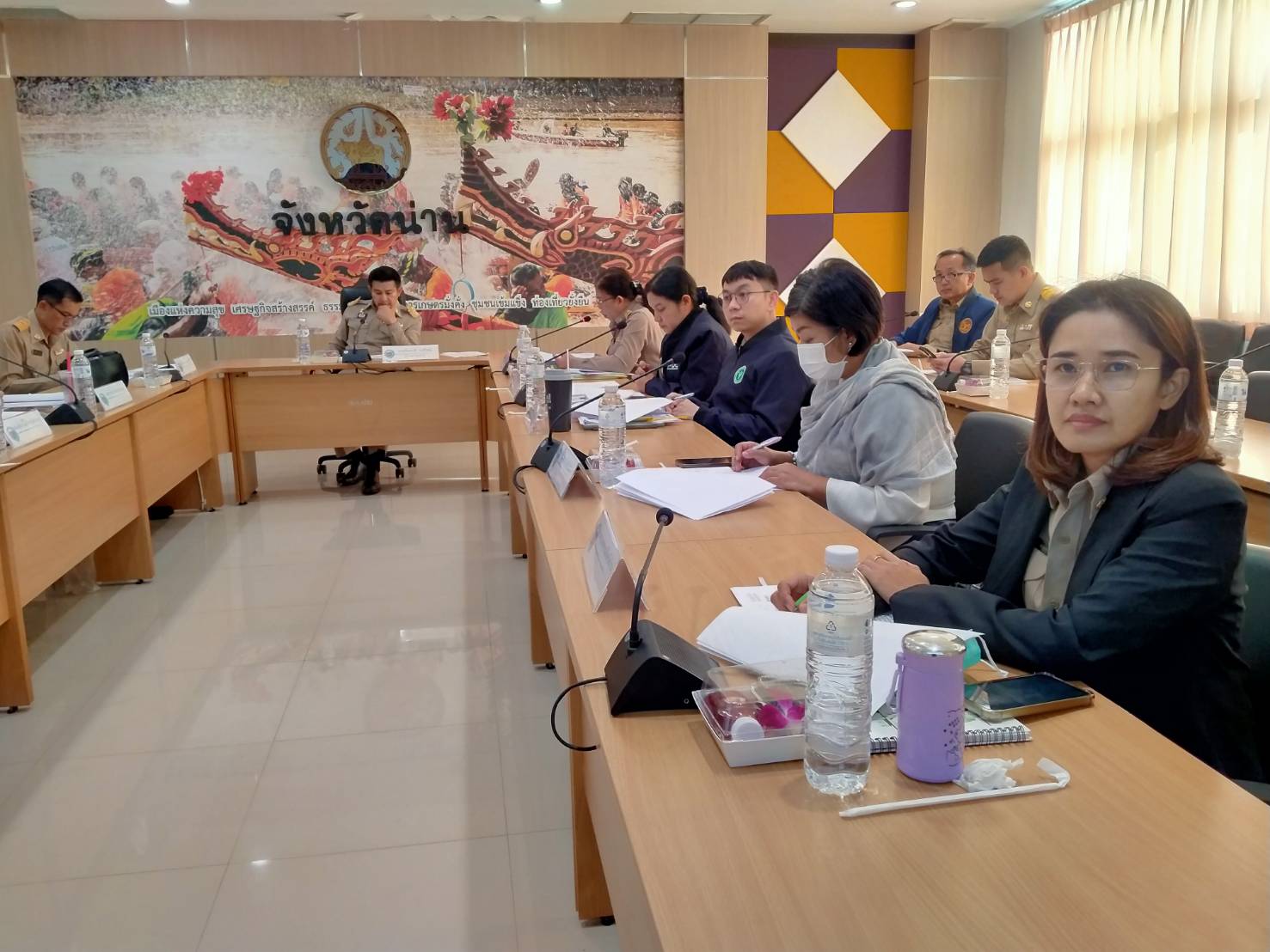 พช.น่าน ประชุมคณะอนุกรรมการหนึ่งตำบล หนึ่งผลิตภัณฑ์ ระดับจังหวัด ครั้งที่ 1/2567