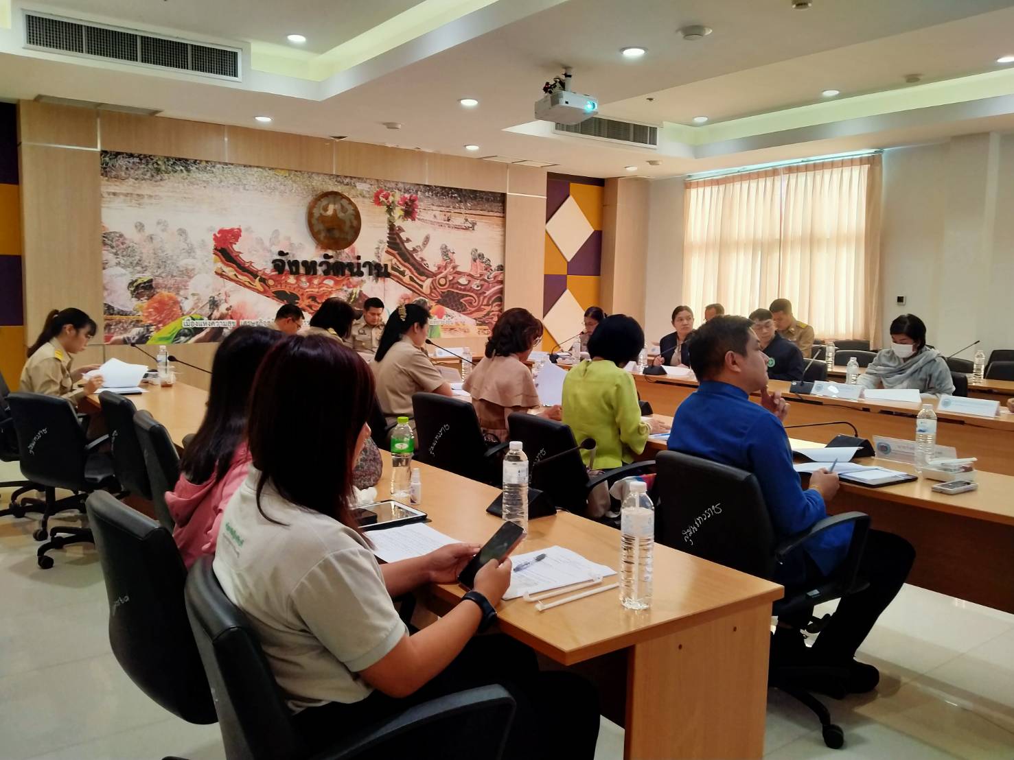 พช.น่าน ประชุมคณะอนุกรรมการหนึ่งตำบล หนึ่งผลิตภัณฑ์ ระดับจังหวัด ครั้งที่ 1/2567