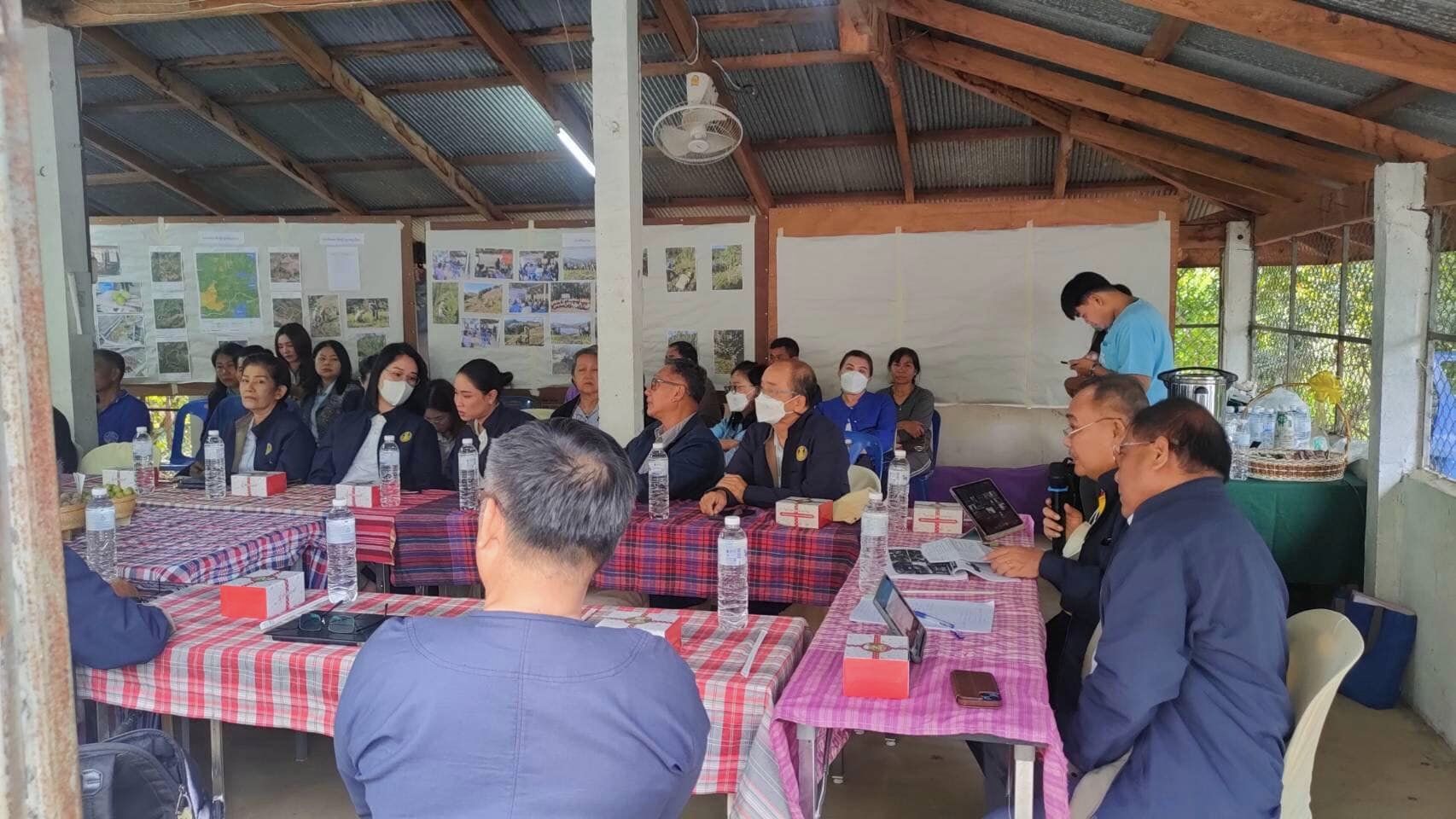 พช.น่าน ร่วมต้อนรับกรรมาธิการติดตามการบริหารงบประมาณวุฒิสภา