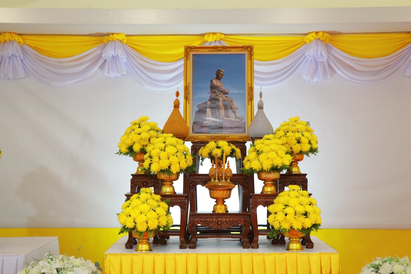 พช.น่าน ร่วมพิธีวันยุทธหัตถีสมเด็จพระนเรศวรมหาราช เพื่อแสดงความจงรักภักดีและน้อมรำลึกถึงพระมหากรุณาธิคุณของสมเด็จพระนเรศวรมหาราช