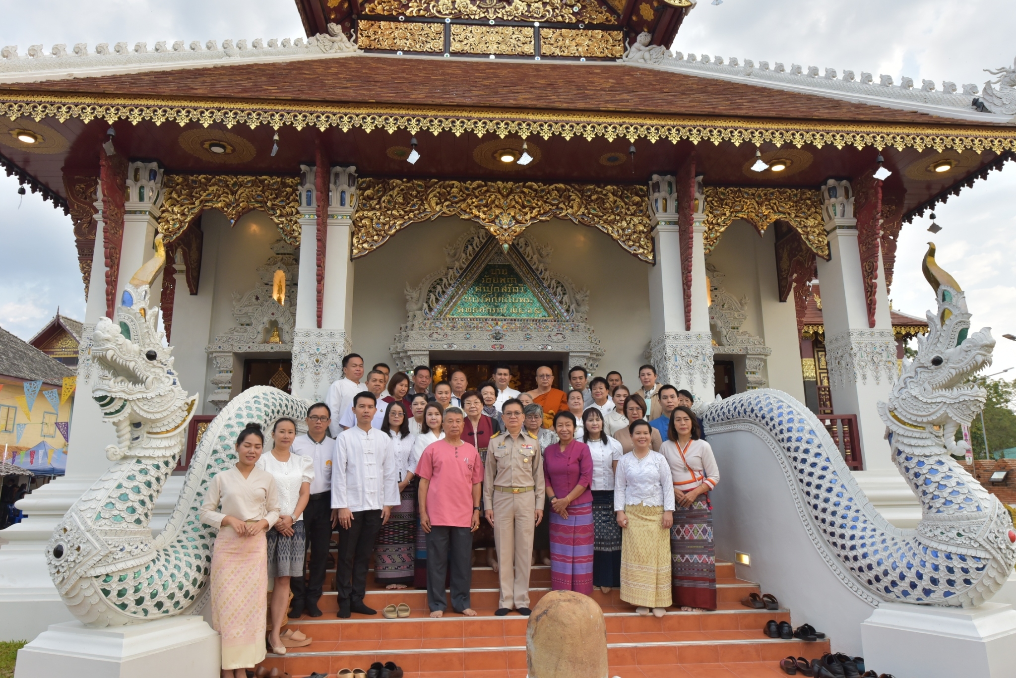พช.น่าน ร่วมกิจกรรมขับเคลื่อนโครงการสร้างความปรองดองสมานฉันท์โดยใช้หลักธรรมทางพุทธศาสนา  “หมู่บ้านรักษาศีล 5 ขยายผลสู่ หมู่บ้านศีลลธรรม’’ จังหวัดน่าน