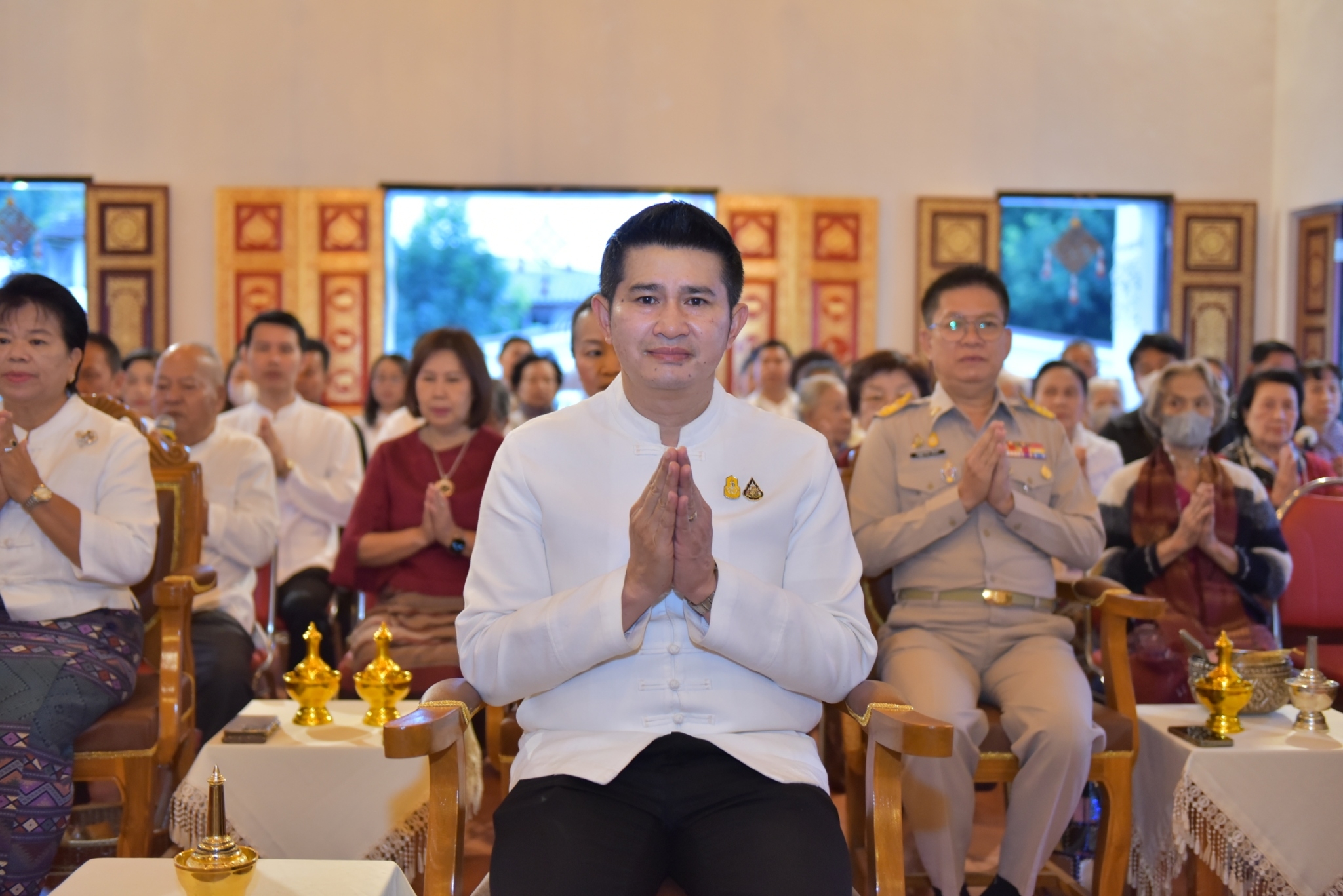 พช.น่าน ร่วมกิจกรรมขับเคลื่อนโครงการสร้างความปรองดองสมานฉันท์โดยใช้หลักธรรมทางพุทธศาสนา  “หมู่บ้านรักษาศีล 5 ขยายผลสู่ หมู่บ้านศีลลธรรม’’ จังหวัดน่าน