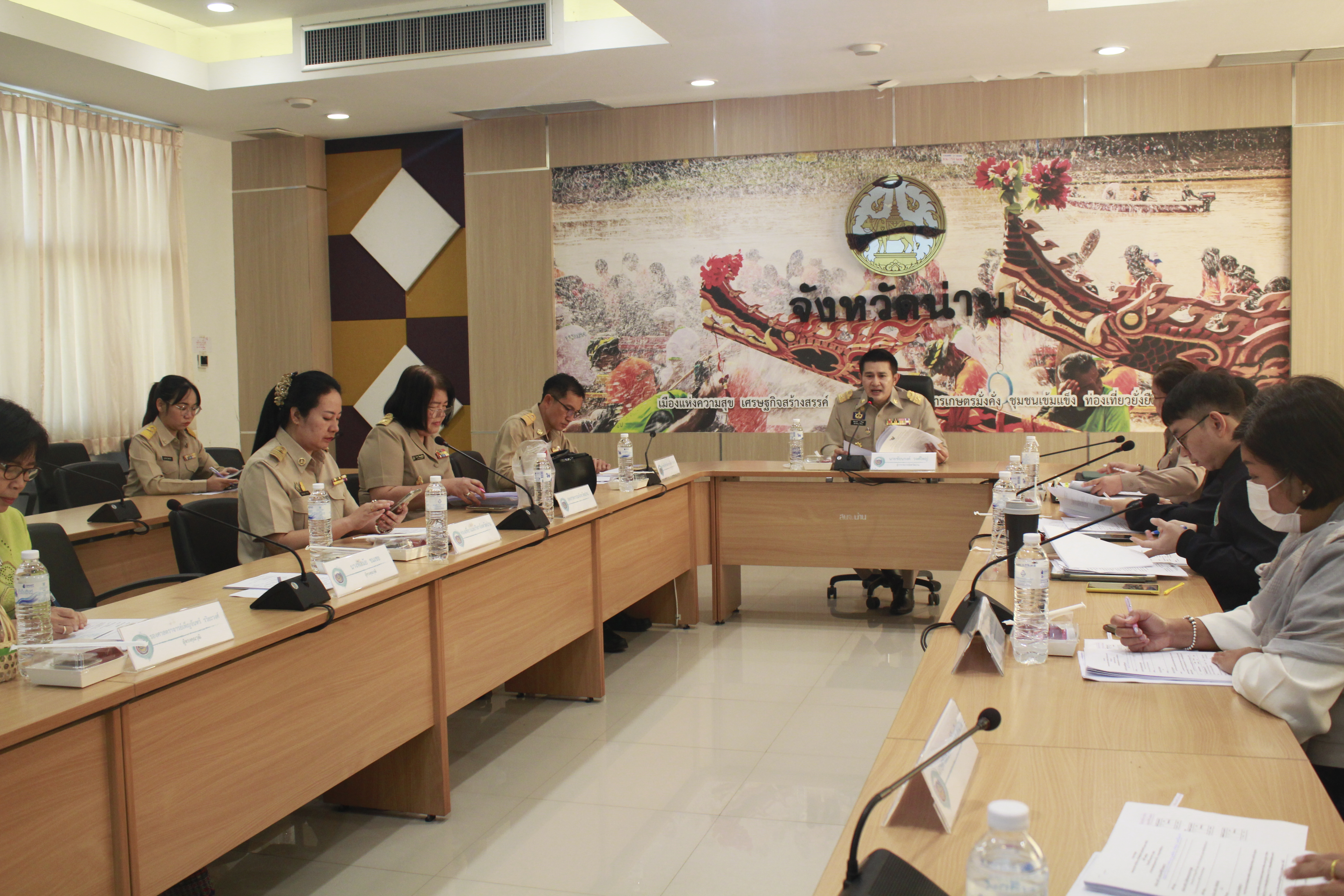 พช.น่าน ประชุมคณะอนุกรรมการหนึ่งตำบล หนึ่งผลิตภัณฑ์ ระดับจังหวัด ครั้งที่ 1/2567