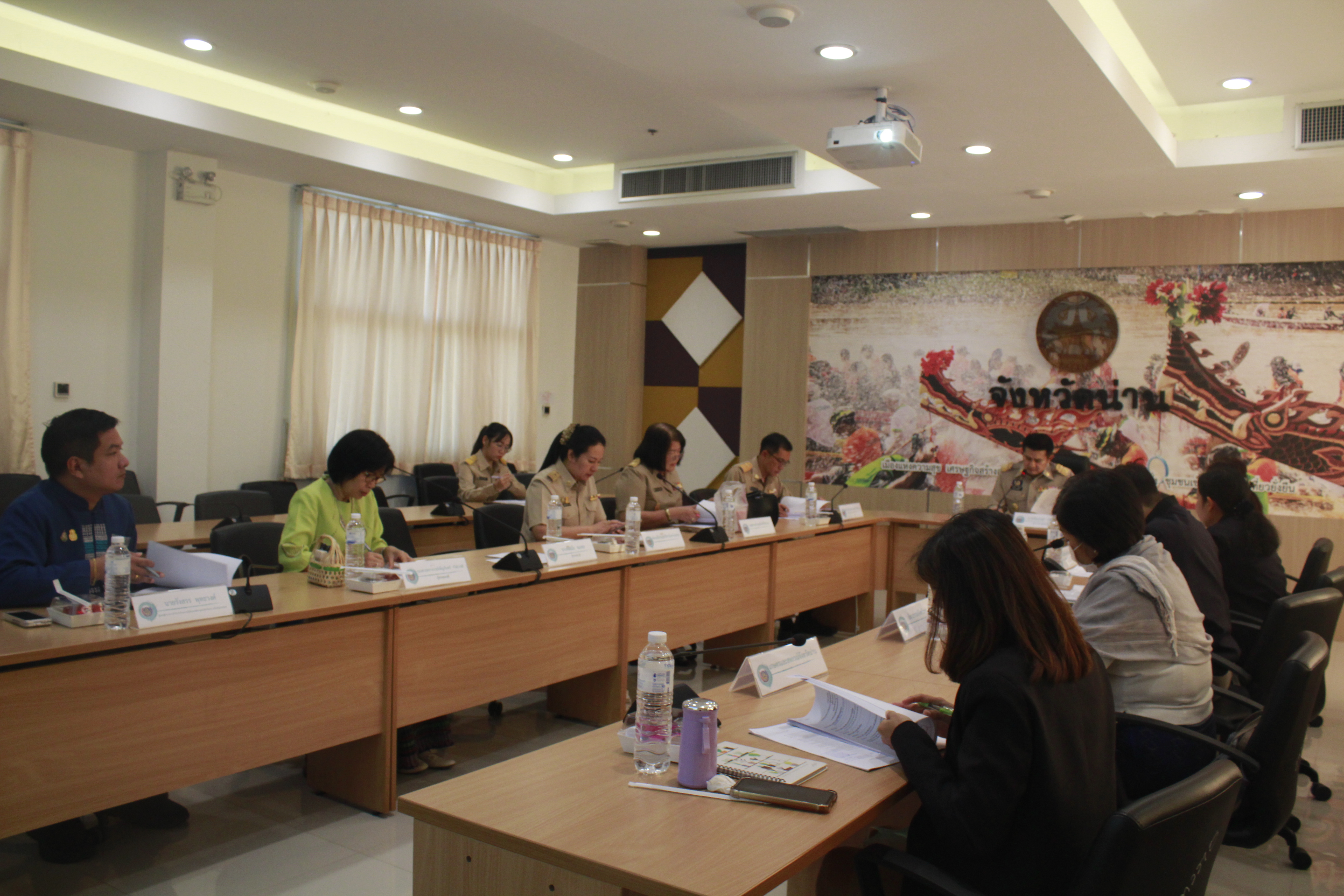 พช.น่าน ประชุมคณะอนุกรรมการหนึ่งตำบล หนึ่งผลิตภัณฑ์ ระดับจังหวัด ครั้งที่ 1/2567