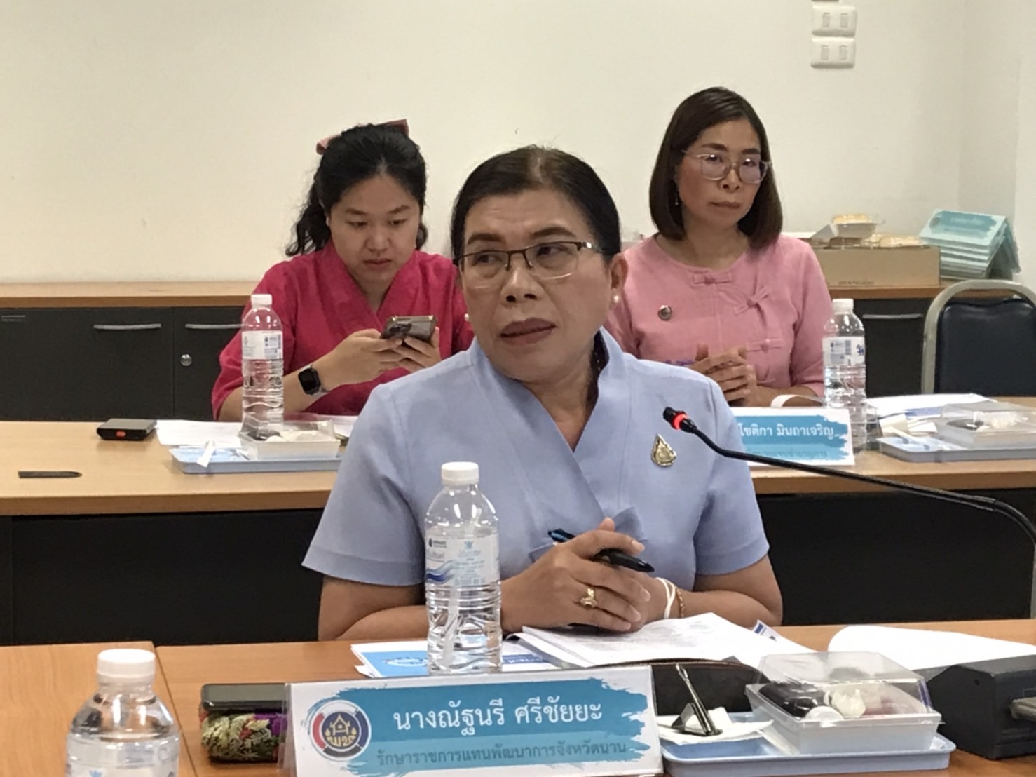 พช.น่านประชุมคณะอนุกรรมการบริหารกองทุนพัฒนาบทบาทสตรีระดับจังหวัด จังหวัดน่าน ครั้งที่ 2/2567