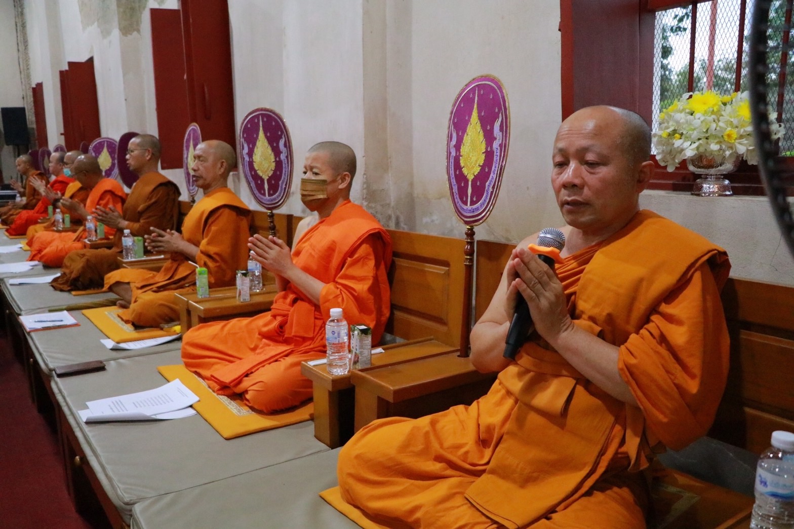 พช.น่านร่วมพิธีเจริญพระพุทธมนต์เฉลิมพระเกียรติถวายพระพรชัยมงคล แด่พระบาทสมเด็จ พระเจ้าอยู่หัว เนื่องในโอกาสวันเฉลิมพระชนมพรรษา 6 รอบ 28 กรกฎาคม 2567