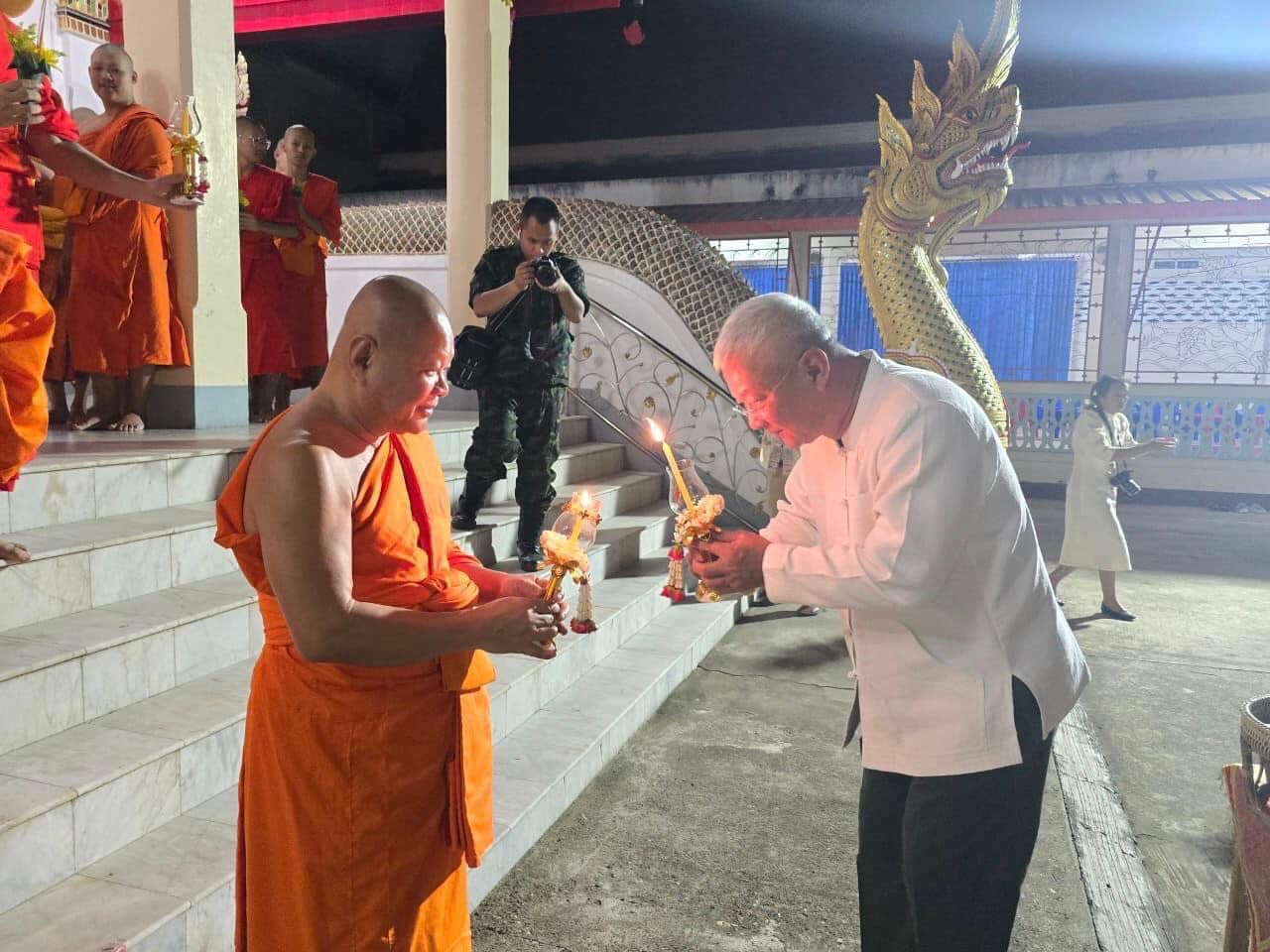 พช.น่าน ร่วมเวียนเทียน เนื่องในวันมาฆบูชา 2567 เจริญพระพุทธมนต์ เจริญจิตตภาวนา เพื่อสร้างบุญ กุศล และความเป็นสิริมงคลแก่ชีวิต