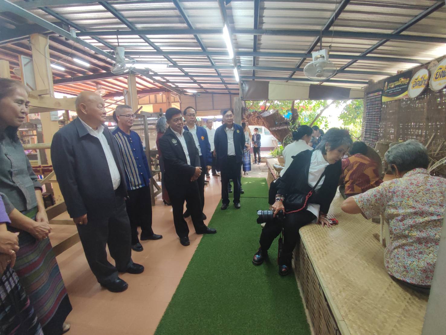 พช.น่าน ร่วมลงพื้นคณะกรรมการโครงการสมาชิกวุฒิสภาพบประชาชนในพื้นที่จังหวัดภาคเหนือ (ตอนบน) จ.น่าน