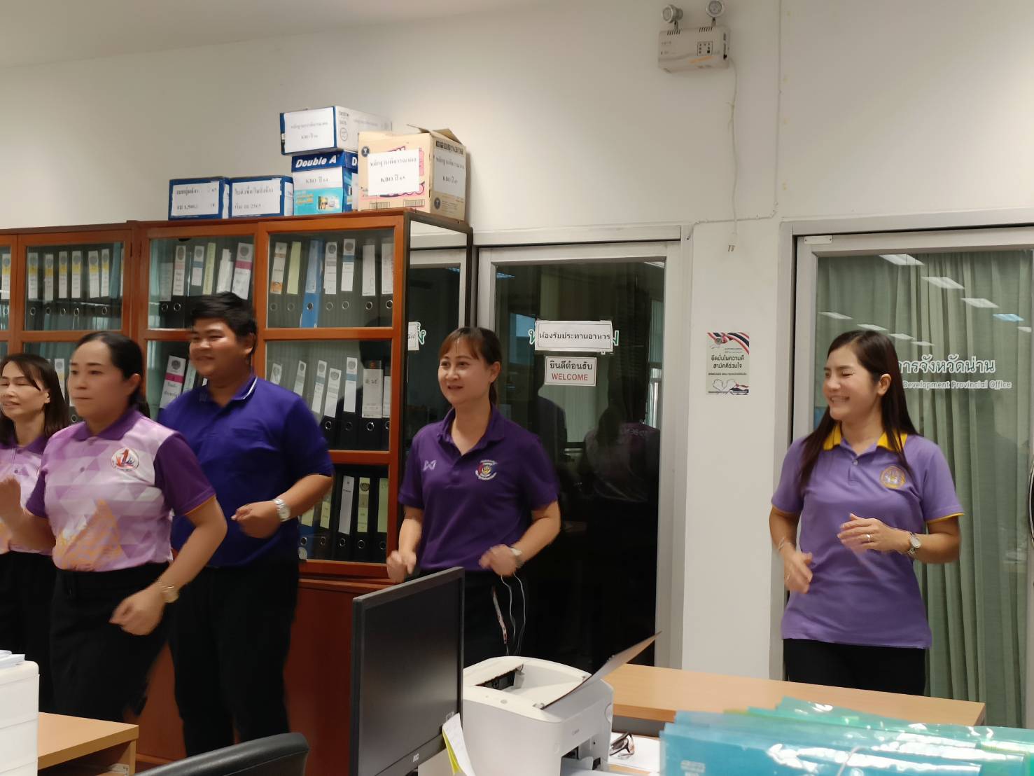 พช.น่าน   จัด Kick off การขับเคลื่อนองค์กรคุณธรรม ประจำปีงบประมาณ 2567 กิจกรรมที่ 2 ด้านวินัย