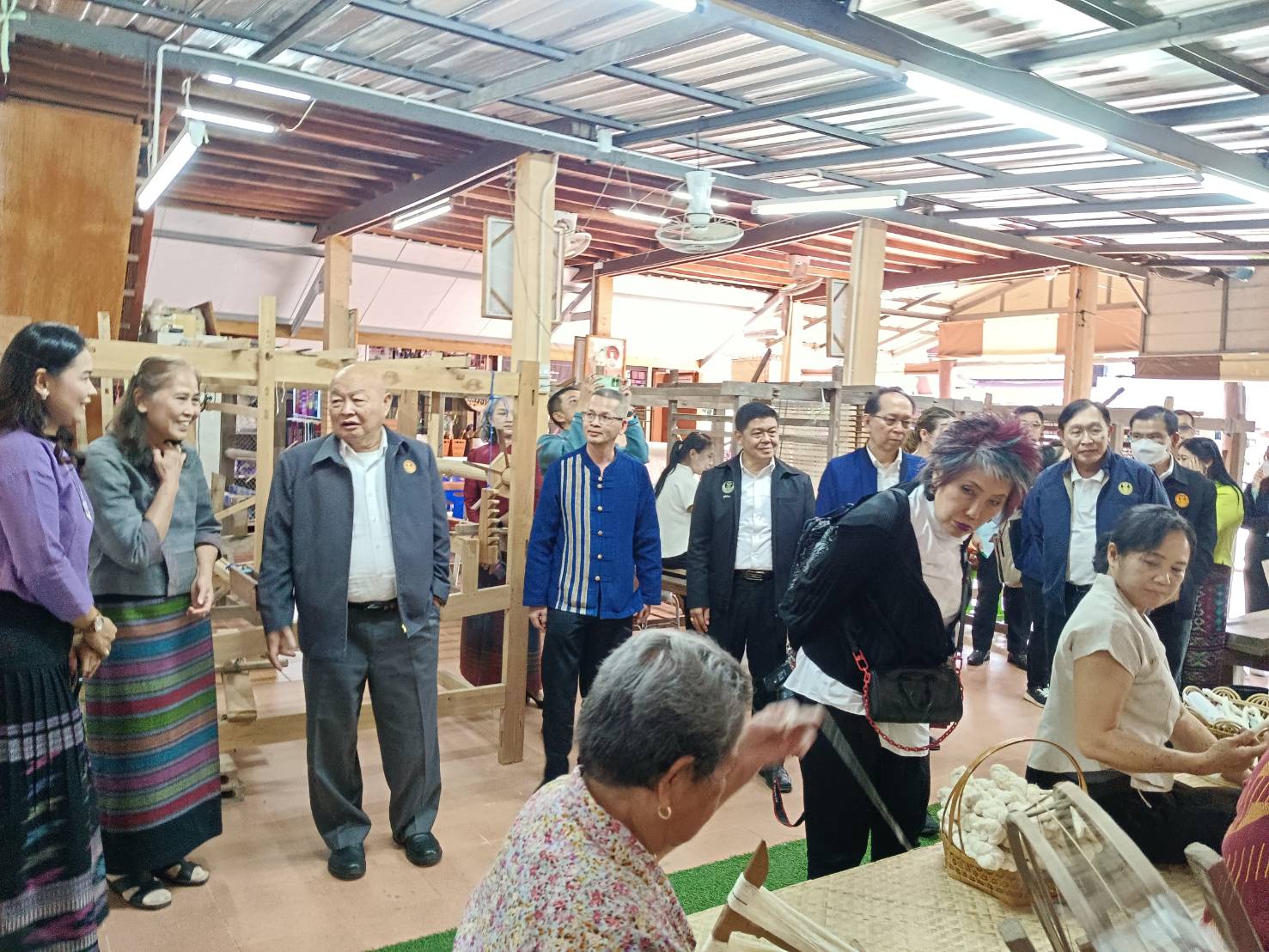 พช.น่าน ร่วมลงพื้นคณะกรรมการโครงการสมาชิกวุฒิสภาพบประชาชนในพื้นที่จังหวัดภาคเหนือ (ตอนบน) จ.น่าน