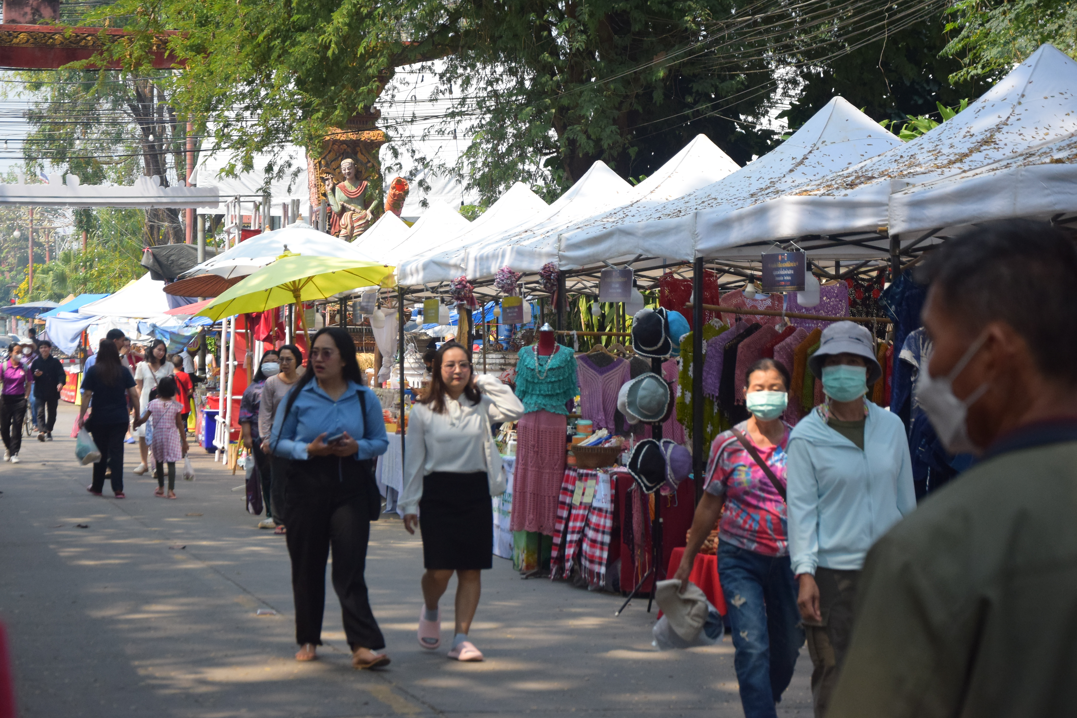 บรรยากาศ วันที่ 9งานจัดแสดงและจําหน่ายผลิตภัณฑ์ชุมชน OTOP ผลิตภัณฑ์ Creative และของดีเมืองน่าน งานประจําปีและของดีเมืองน่าน ประจําปี 2567