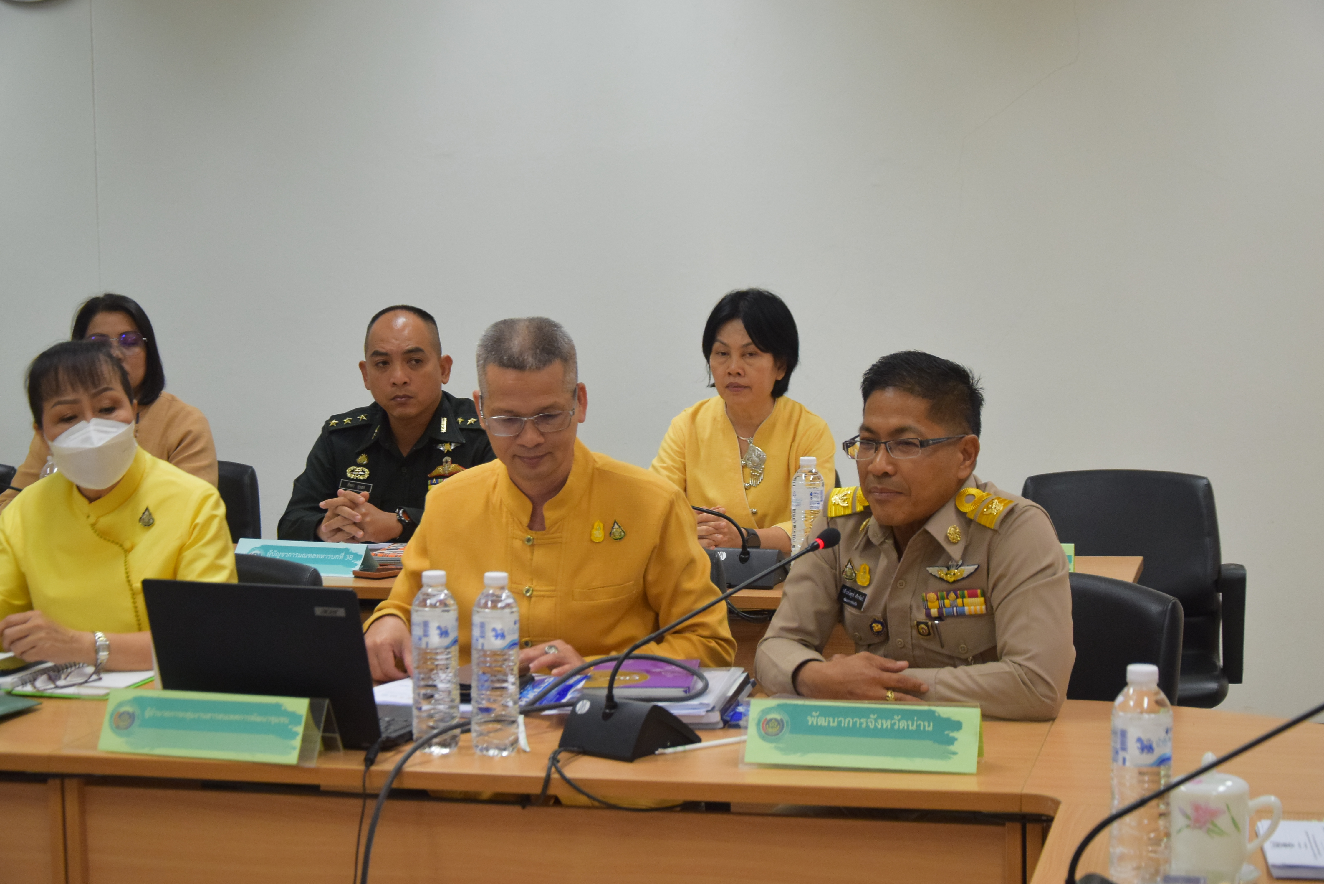 พช.น่าน : ประชุมคณะกรรมการบริหารศูนย์อำนวยการขจัดความยากจนพัฒนาคนทุกช่วงวัยอย่างยั่งยืนตามหลักปรัชญาของเศรษฐกิจพอเพียงจังหวัดน่าน (คจพ.จ) ครั้งที่ 1 /2567