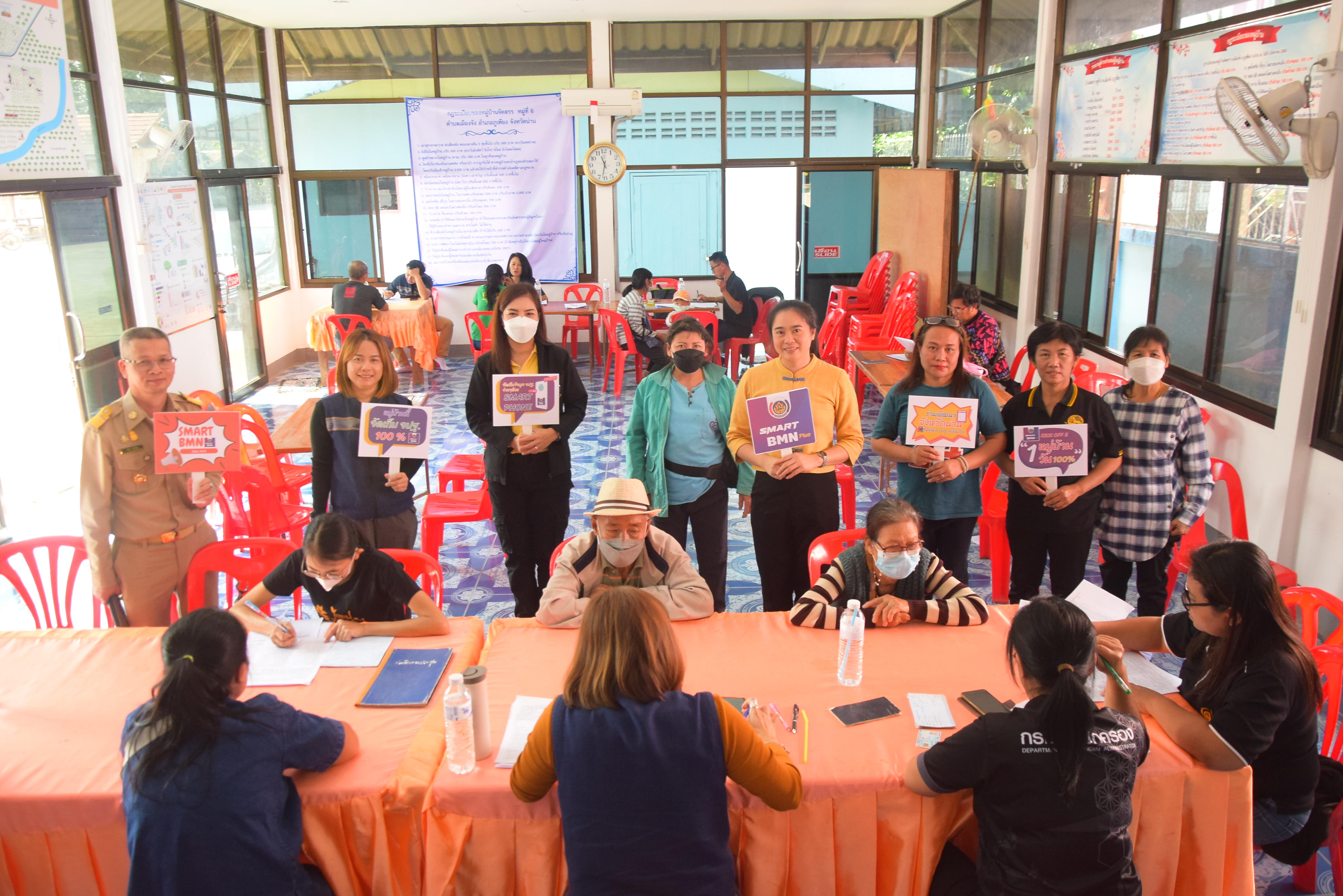 พช.น่าน Kick off การจัดเก็บข้อมูลความจำเป็นพื้นฐาน จปฐ. “1 วัน 1 หมู่บ้าน จัดเก็บ จปฐ. 100%”