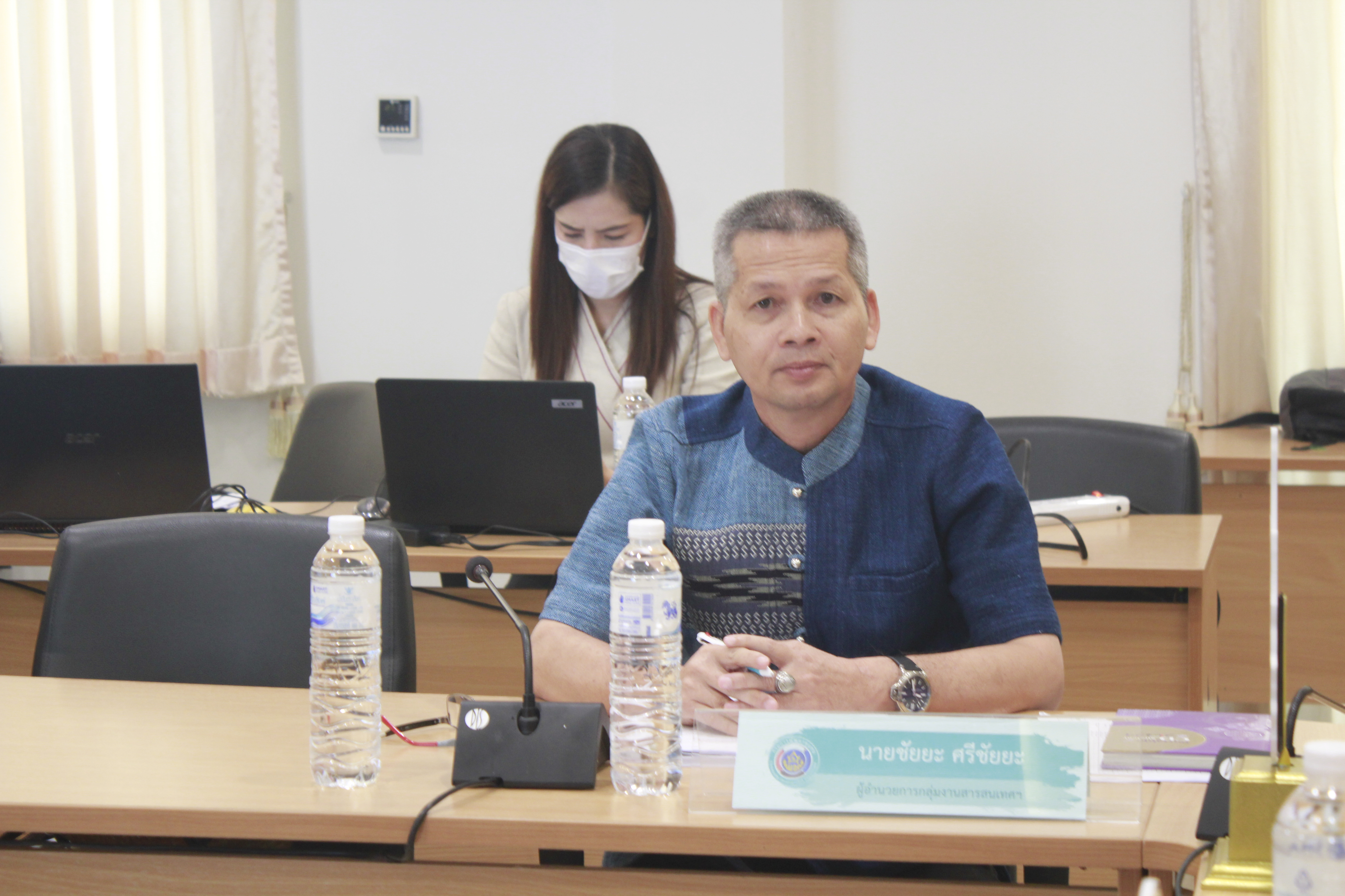 พจ.น่าน ประชุมมอบนโยบายการปฎิบัติงานแก่ข้าราชการ ในสังกัดสำนักงานพัฒนาชุมชน จังหวัดน่าน