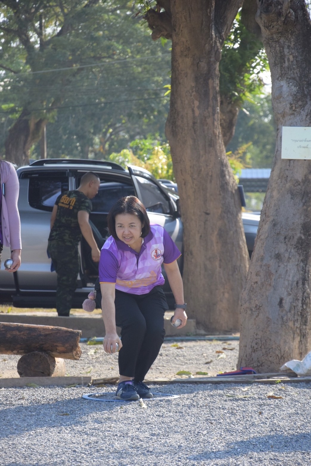 พช.น่าน   ร่วมการแข่งขันกีฬาเชื่อมความสัมพันธ์ระหว่างหน่วยงานราชการ ประเภทเปตอง