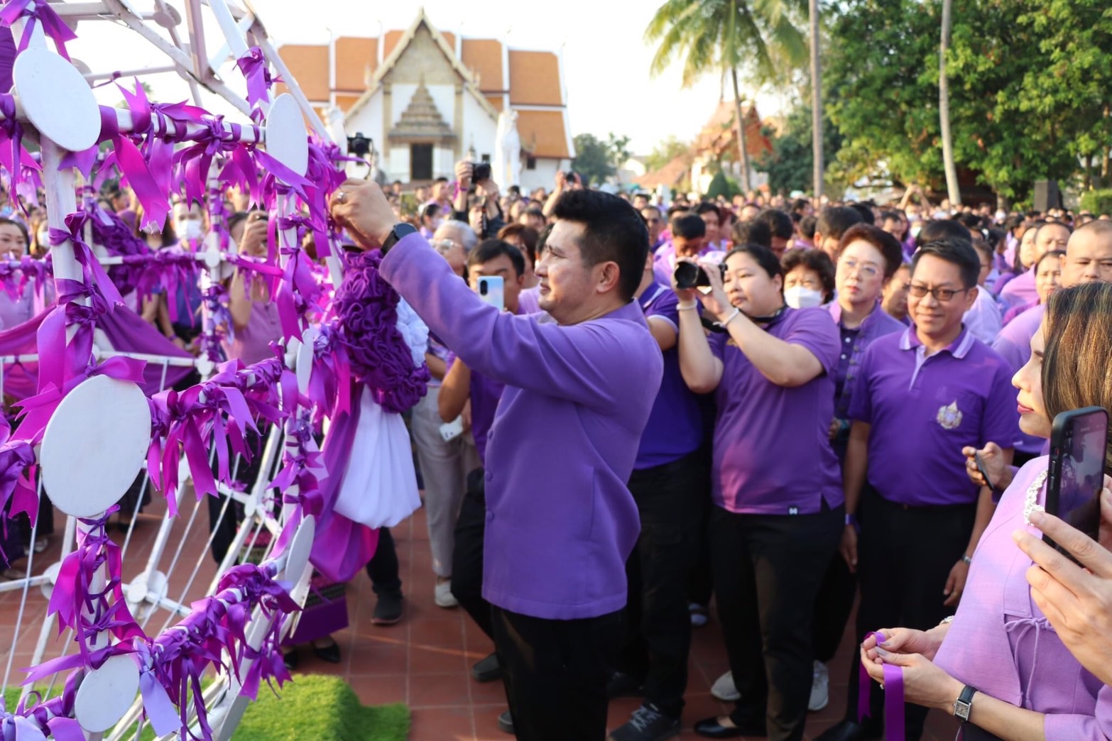 พช.น่าน ร่วมกิจกรรม “รวมใจถวายกำลังใจ สมเด็จพระกนิษฐาธิราชเจ้า กรมสมเด็จพระเทพรัตนราชสุดาฯ สยามบรมราชกุมารี