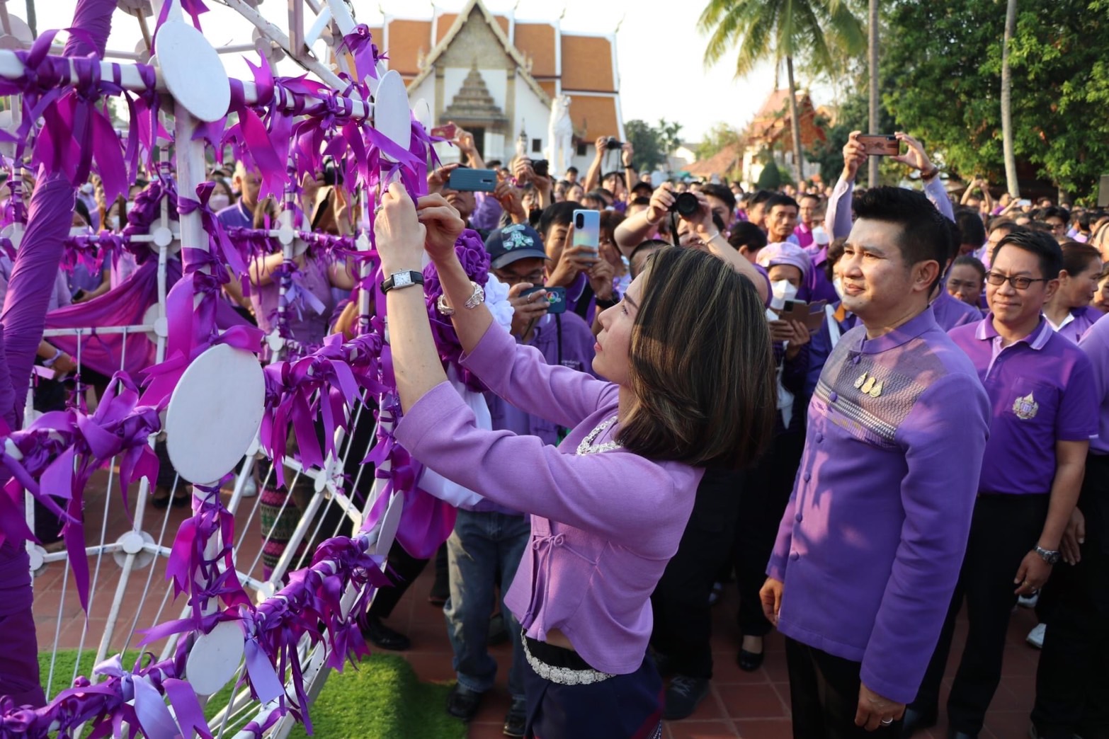 พช.น่าน ร่วมกิจกรรม “รวมใจถวายกำลังใจ สมเด็จพระกนิษฐาธิราชเจ้า กรมสมเด็จพระเทพรัตนราชสุดาฯ สยามบรมราชกุมารี