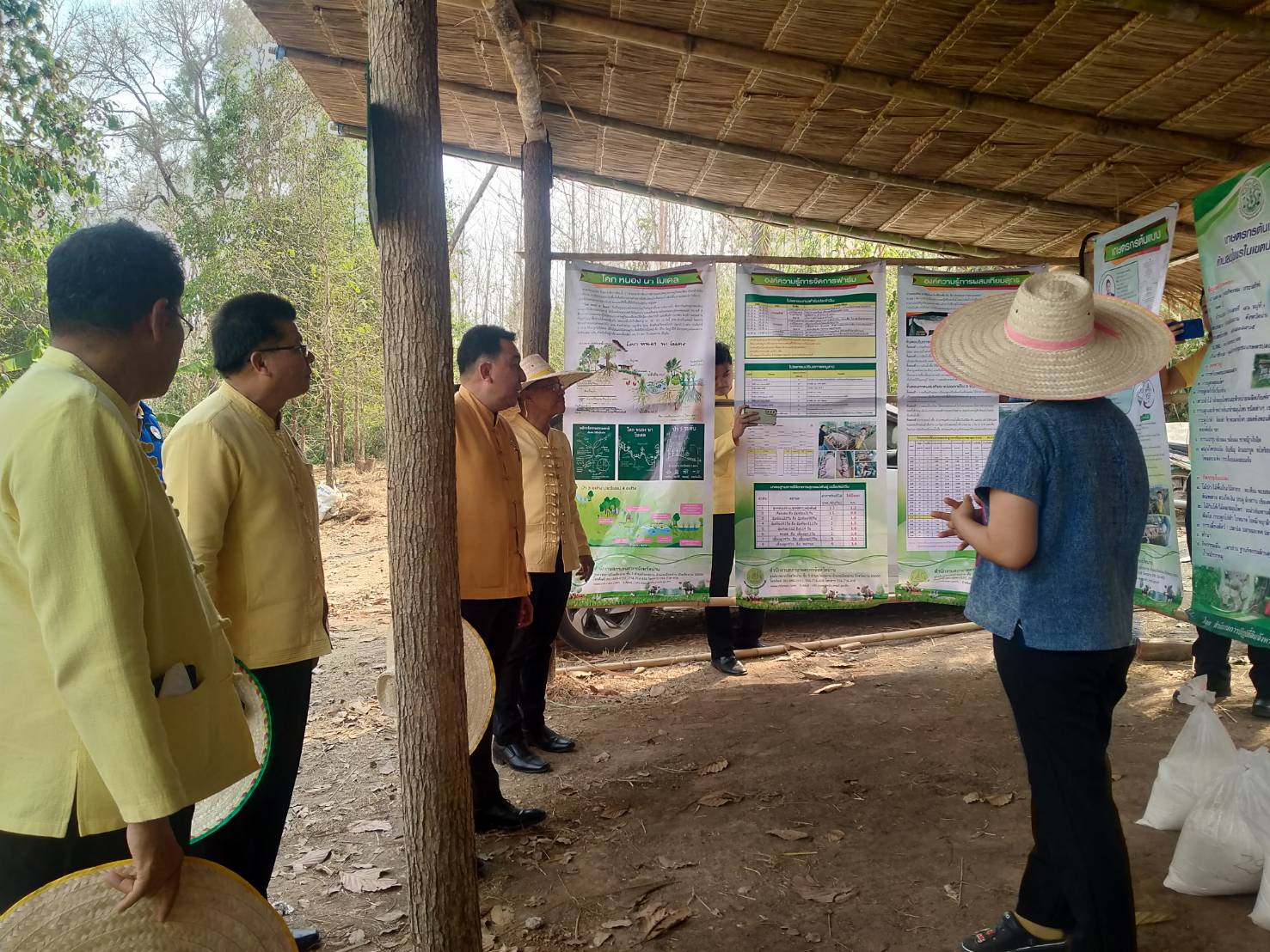 พช.น่าน ลงพื้นที่ตรวจติดตามโครงการพัฒนาพื้นที่ต้นแบบการพัฒนาคุณภาพชีวิตตามหลักทฤษฎีใหม่ ประยุกต์สู่ “โคก หนอง นา โมเดล”